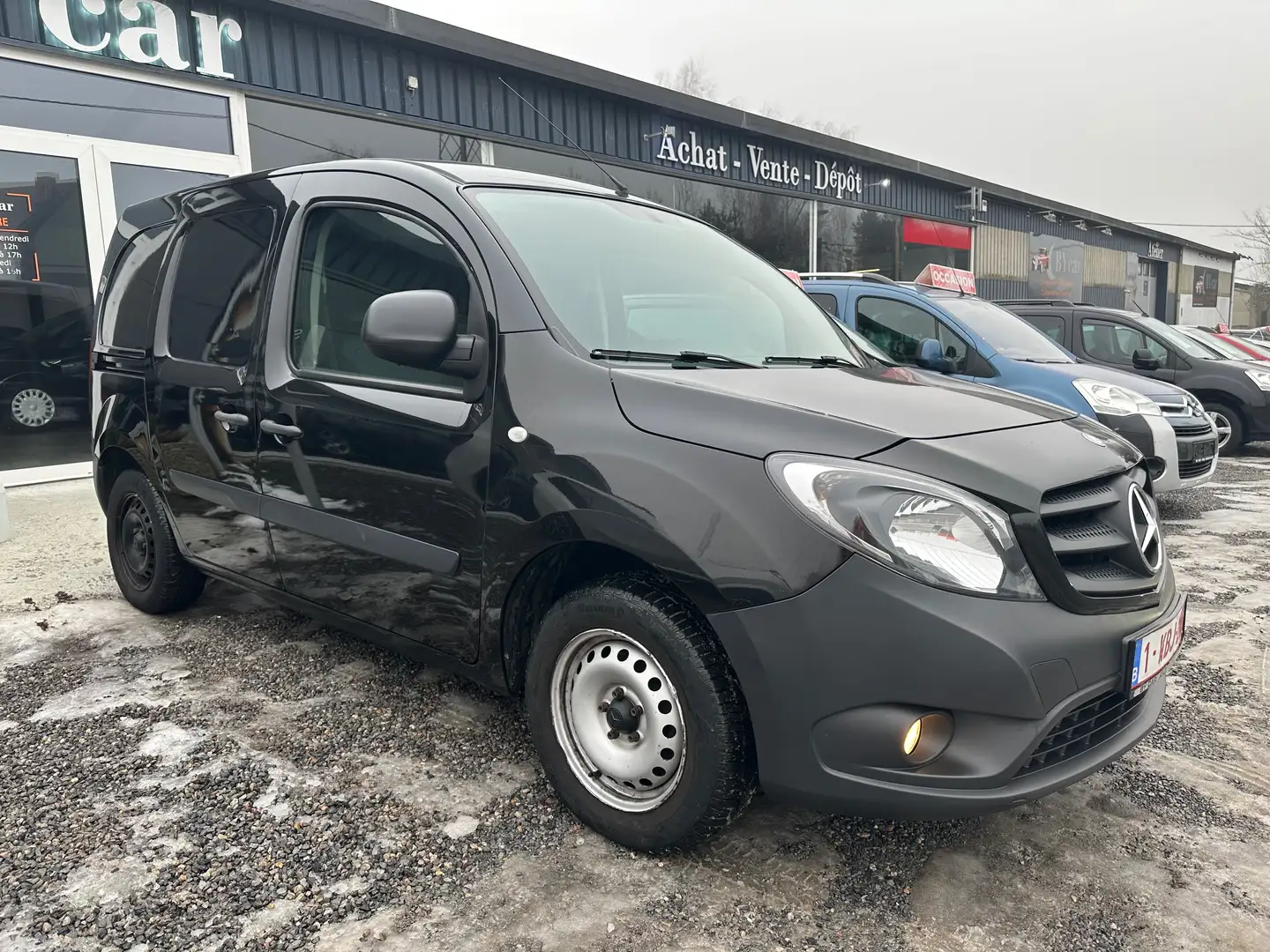 Mercedes-Benz Citan 1.5 CDI A1 BE Start/Stop (EU6) Zwart - 2