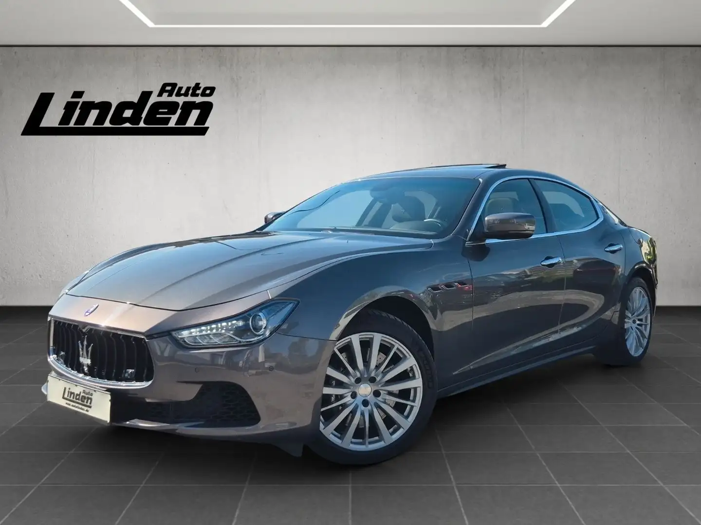 Maserati Ghibli Navi Leder Schiebedach PDC SHZ Gris - 1