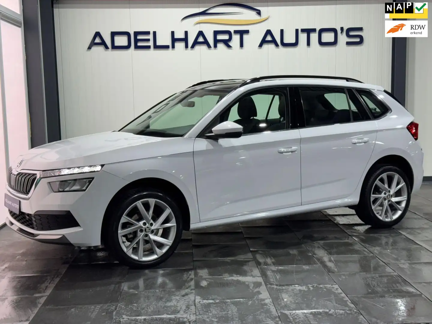 Skoda Kamiq 1.5 TSI ACT Sport Business 150 PK / Panorama dak / White - 1