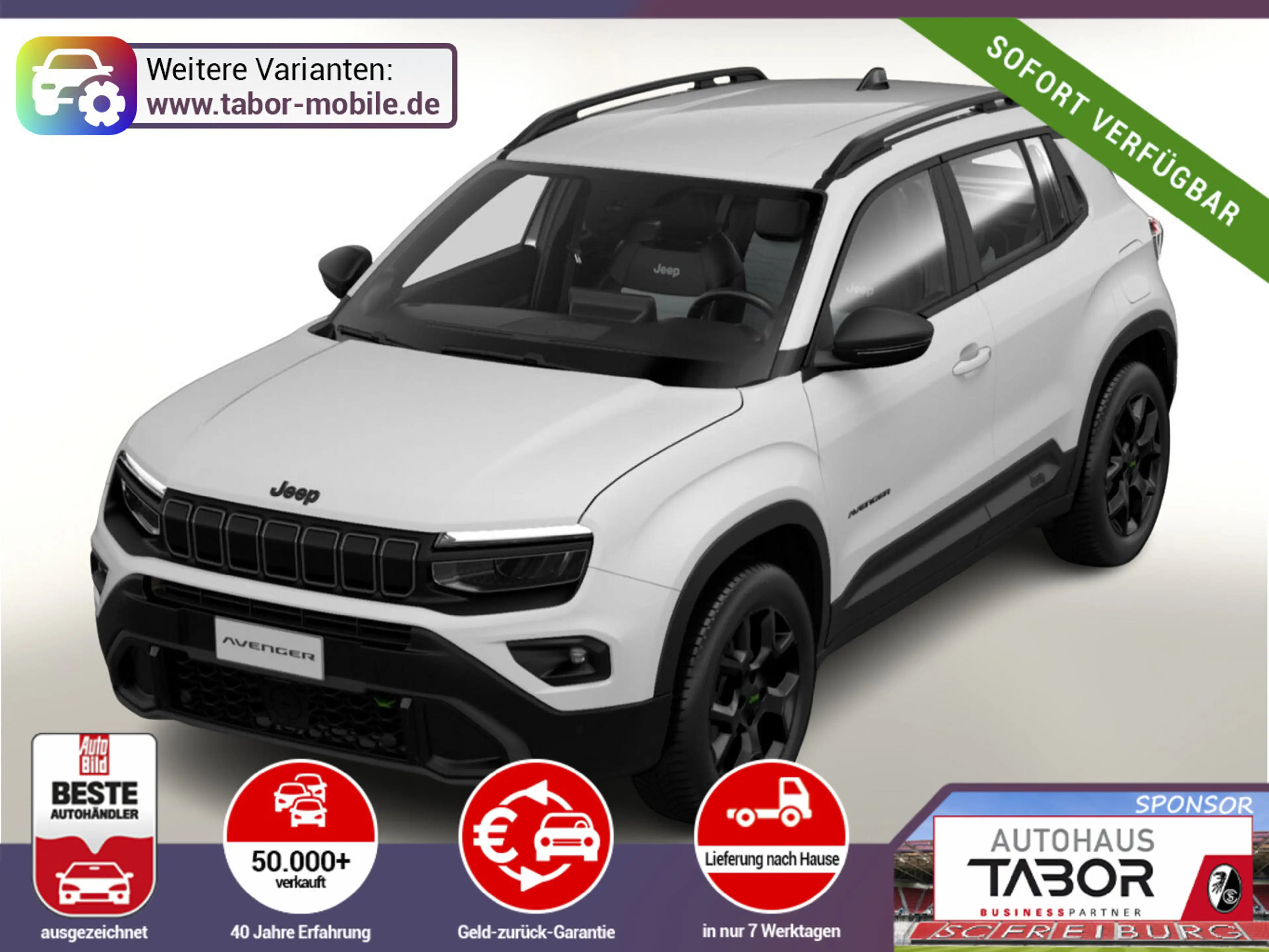Jeep Avenger MHEV 4xe Upland Nav Keyl eHK SHZ UVP-23%*