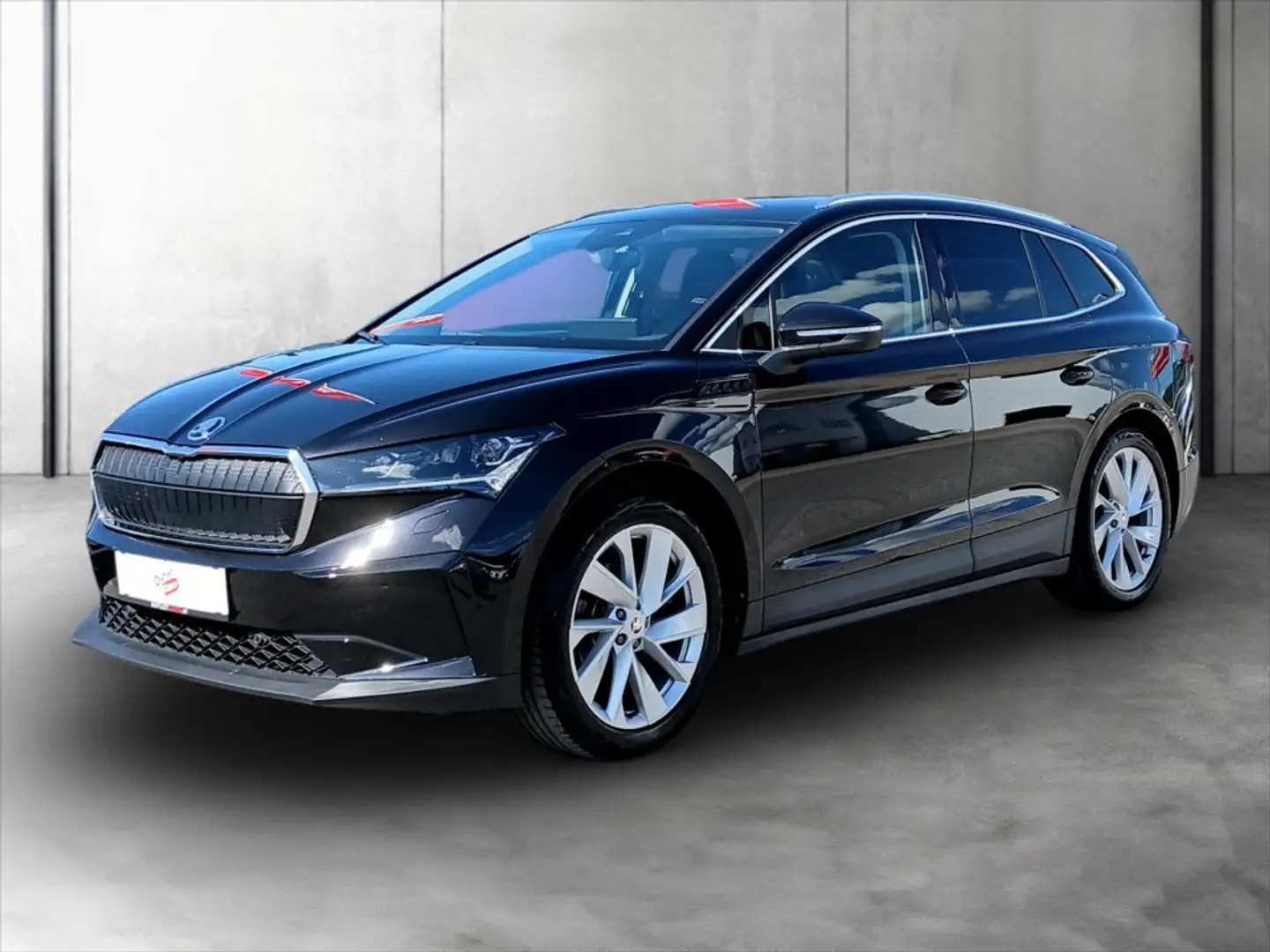 Skoda Enyaq iV 60 Loft ASSIST+LED+LEDER+NAVI+RADAR+RFK Schwarz - 2