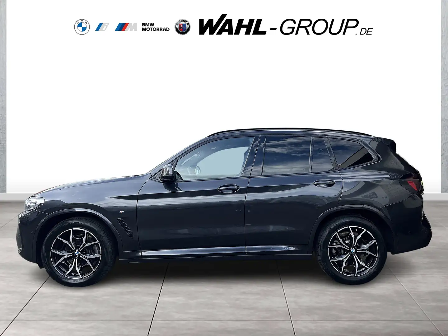 BMW X3 xDrive20d M Sport ACC Adapt LED Navi HiFi Gris - 2