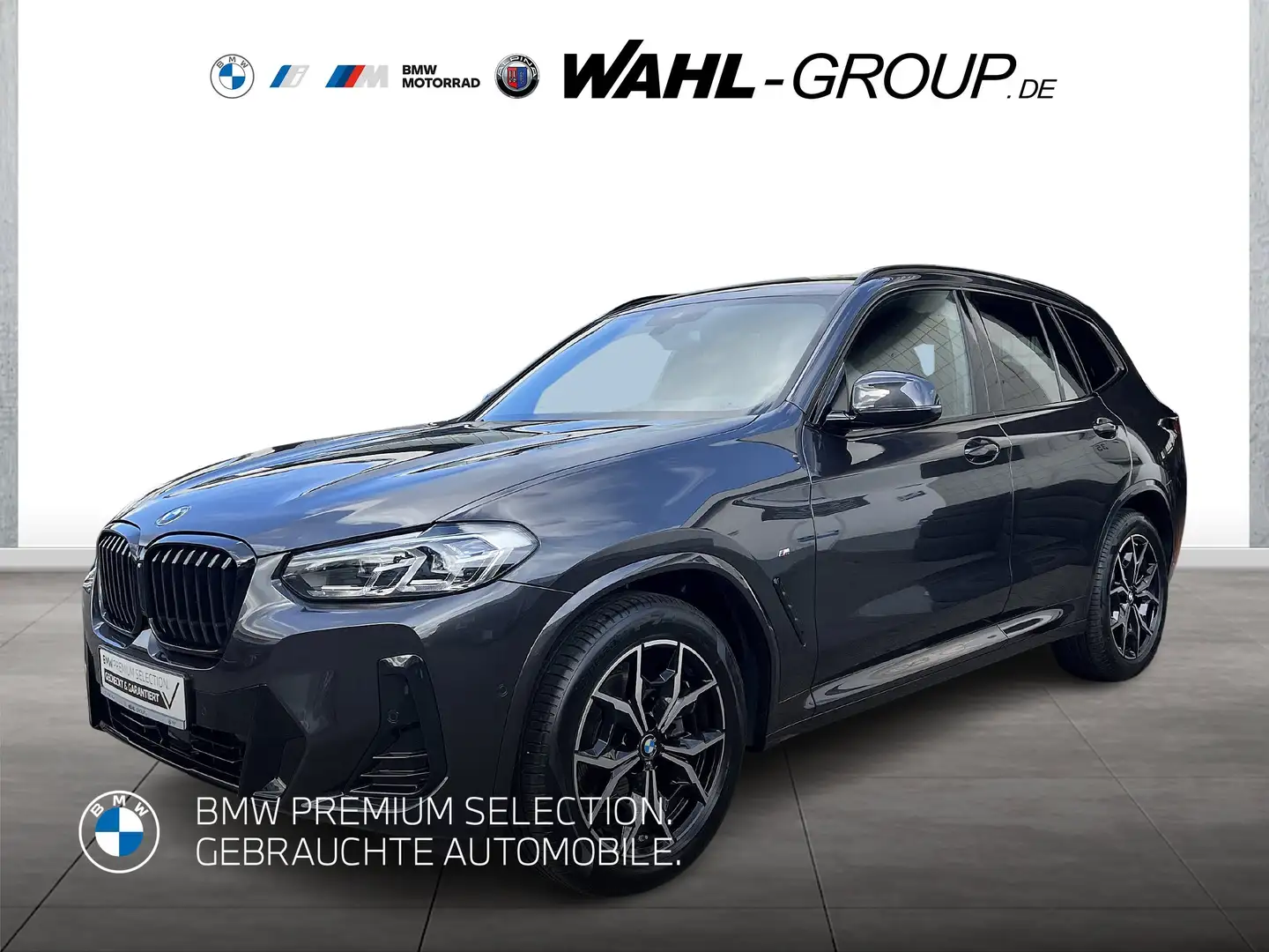 BMW X3 xDrive20d M Sport ACC Adapt LED Navi HiFi Gris - 1