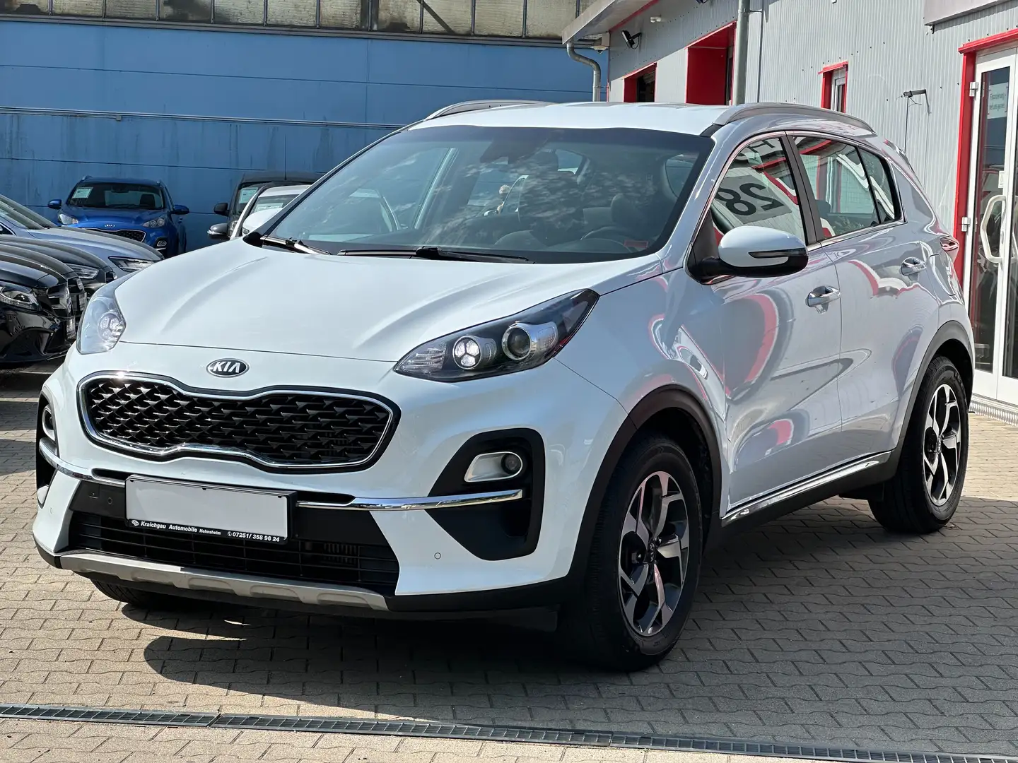 Kia Sportage 1.6 CRDI*Navi*Kamera*Klimaauto*DAB*Alu* Weiß - 1