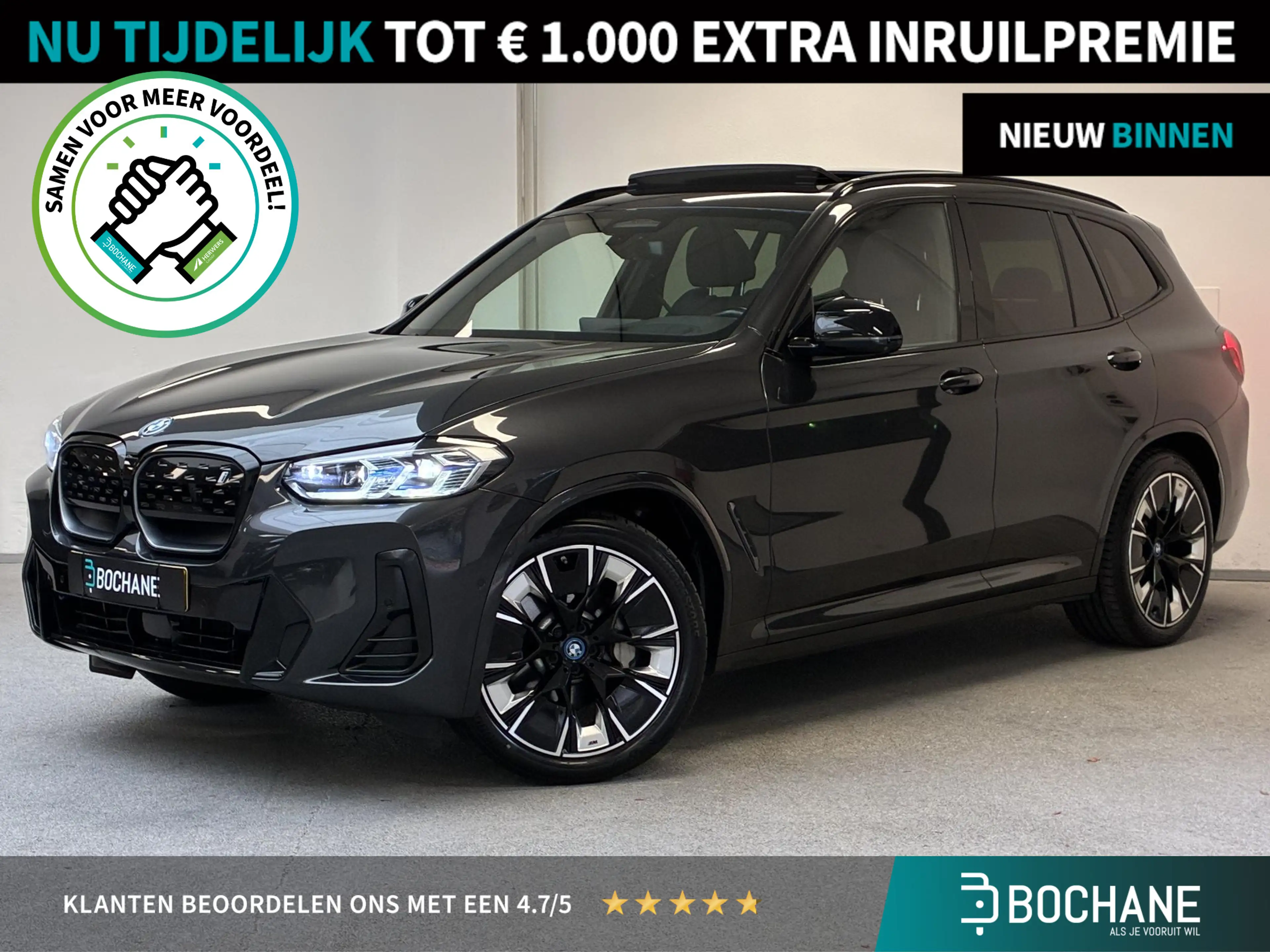 BMW iX3 M-Sport Shadow Line 80 kWh | 93% SOH | TREKHAAK |