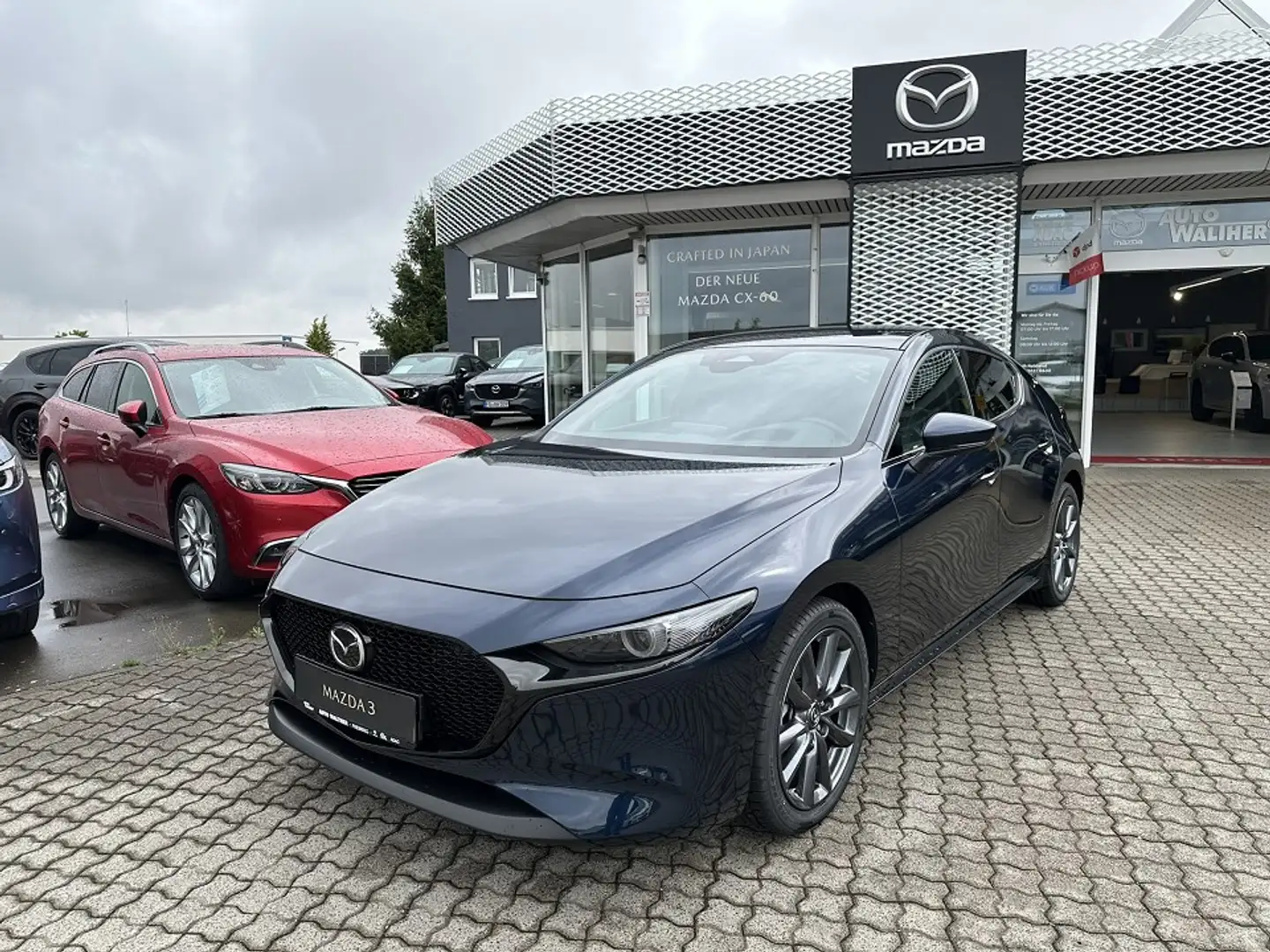 Mazda 3 5HB 2.5L e-SKYACTIV G 140ps 6MT FWD Centre-line DE Blau - 1