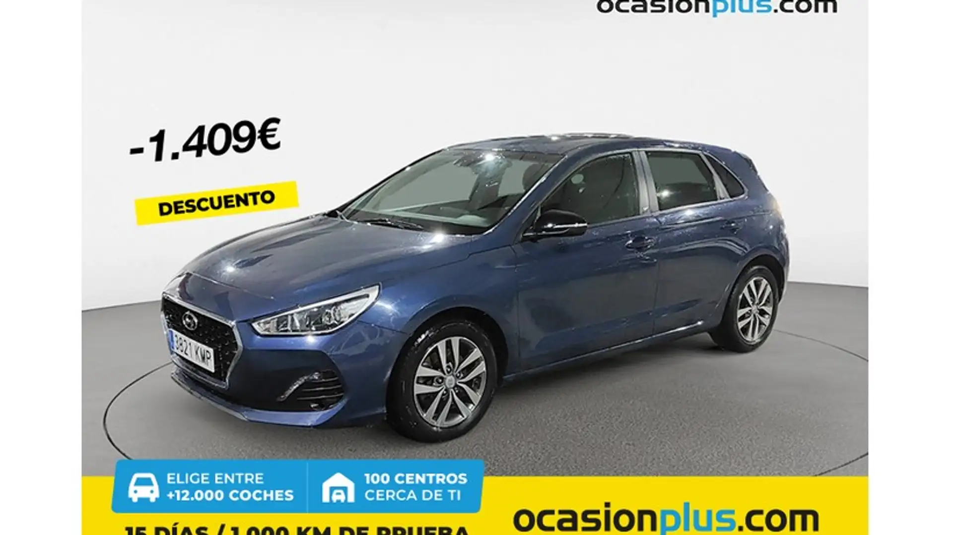 Hyundai i30 1.0 TGDI Go 120 Azul - 1