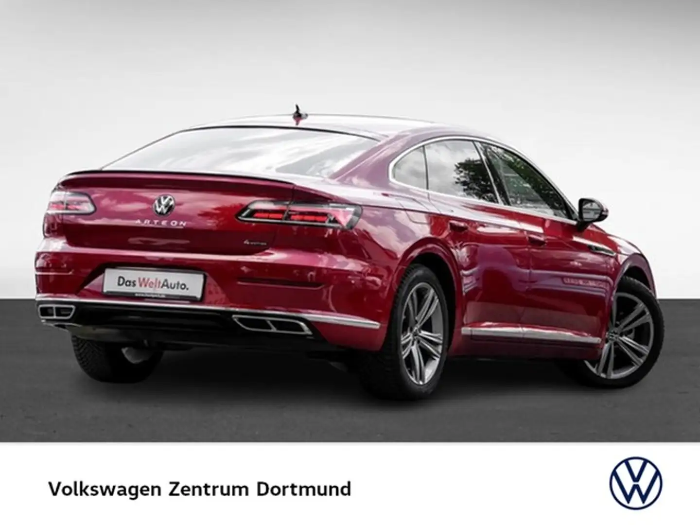 Volkswagen Arteon 2.0 R-LINE 4X4 PANO CAM NAVI LED LM18 Rot - 2