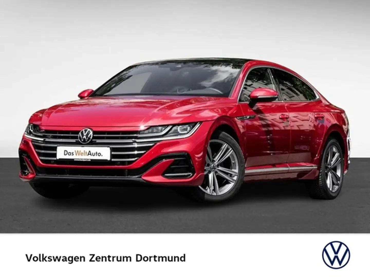Volkswagen Arteon 2.0 R-LINE 4X4 PANO CAM NAVI LED LM18 Rot - 1