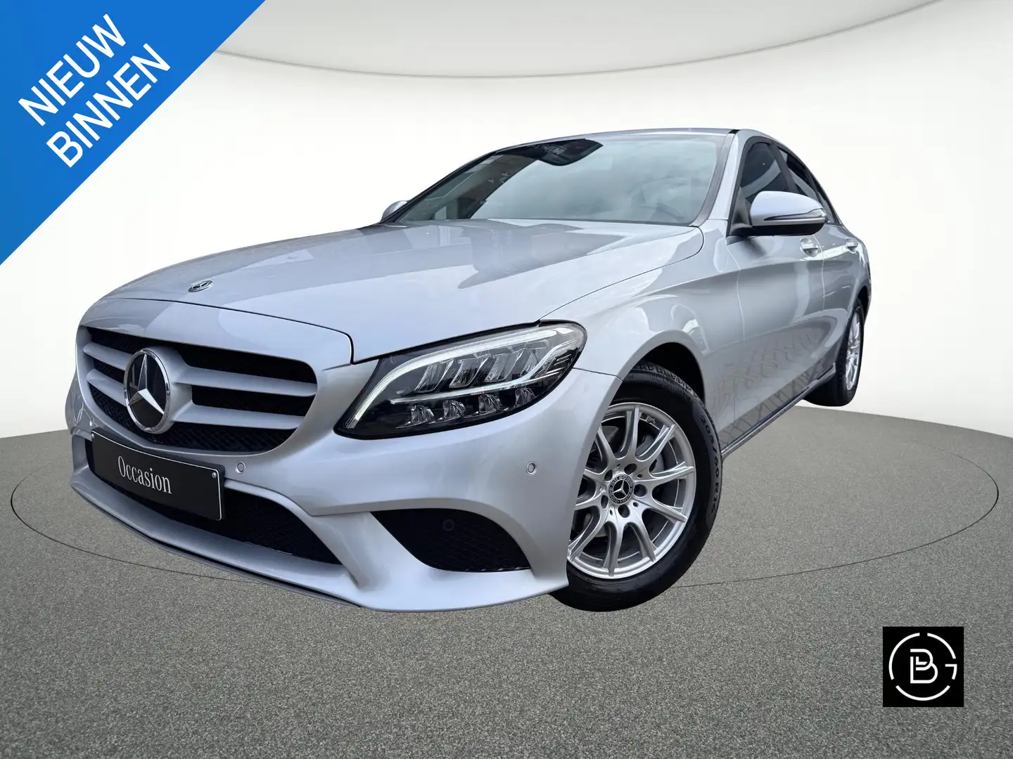 Mercedes-Benz C 180 C d Business Line - Cuir Silber - 1