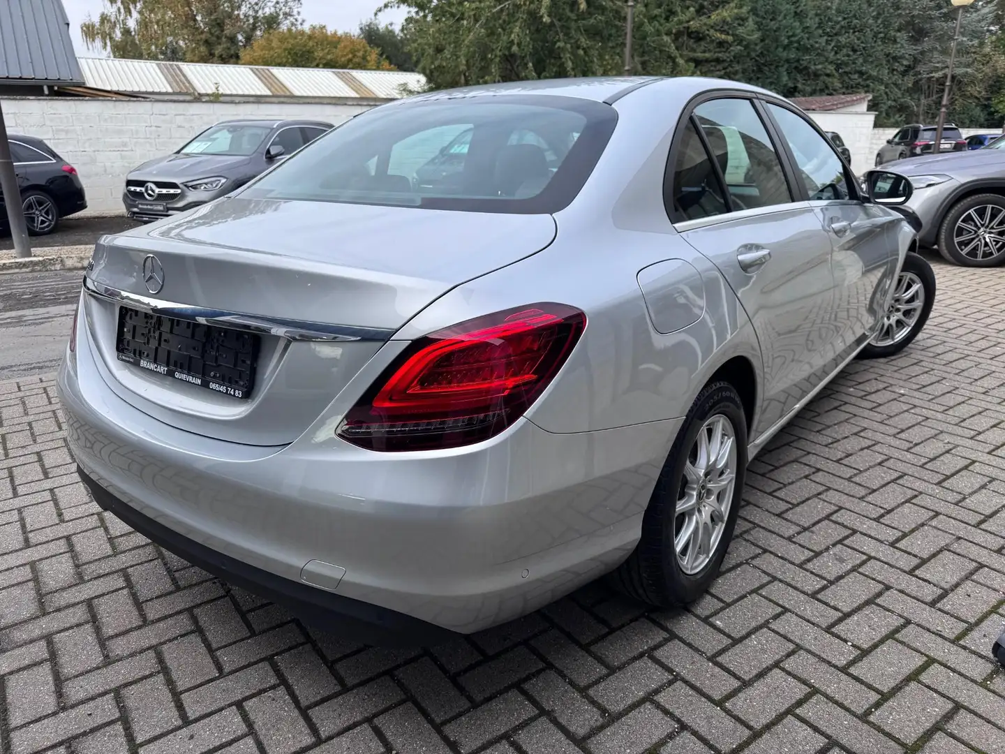 Mercedes-Benz C 180 C d Business Line - Cuir Silber - 2