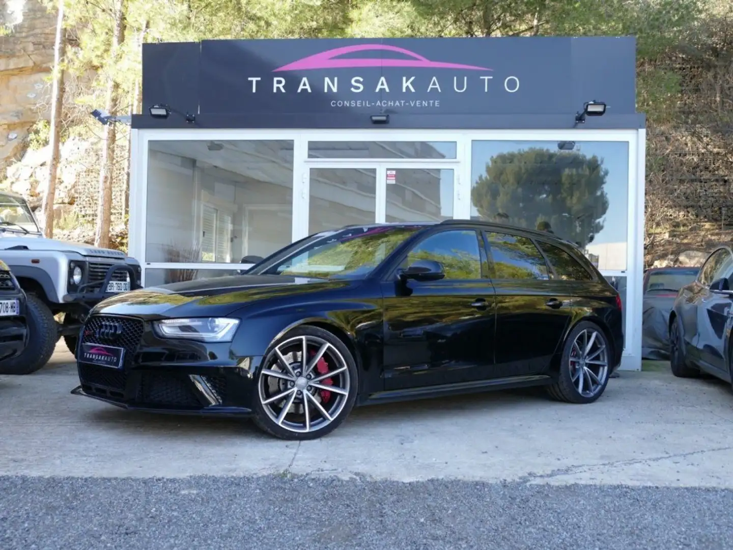 Audi RS4 AVANT V8 4.2 FSI 450 Ch QUATTRO S TRONIC 7 BVA CAM Schwarz - 1