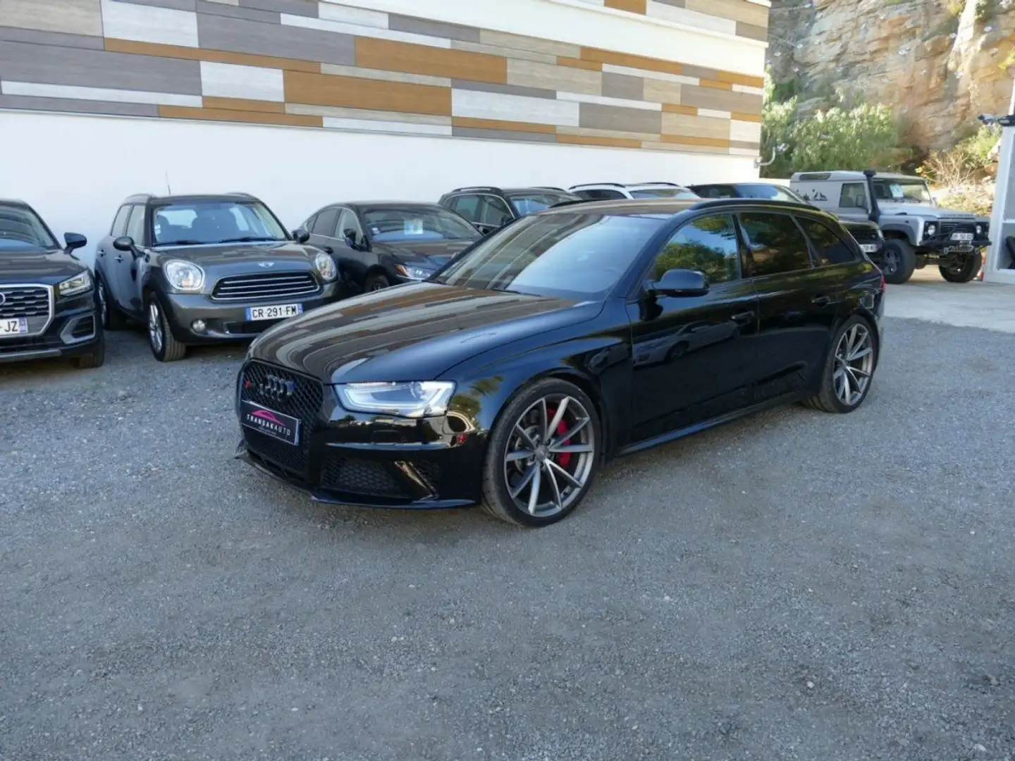 Audi RS4 AVANT V8 4.2 FSI 450 Ch QUATTRO S TRONIC 7 BVA CAM Schwarz - 2