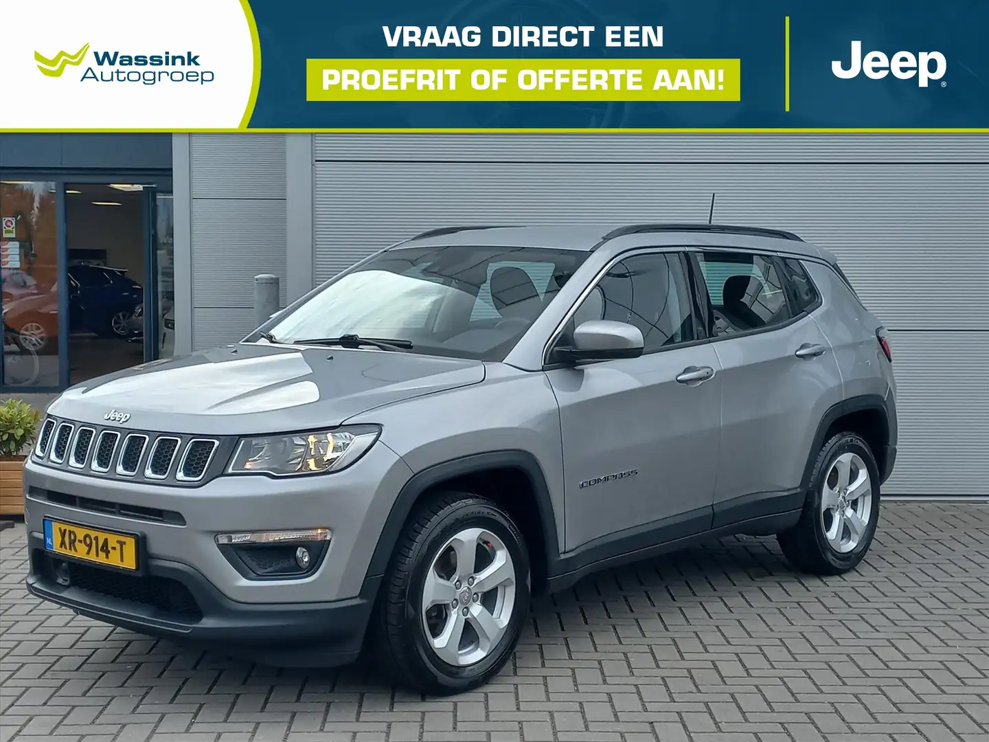 Jeep Compass 1.4 MultiAir 140pk Longitude | Climate control | N Grijs - 1