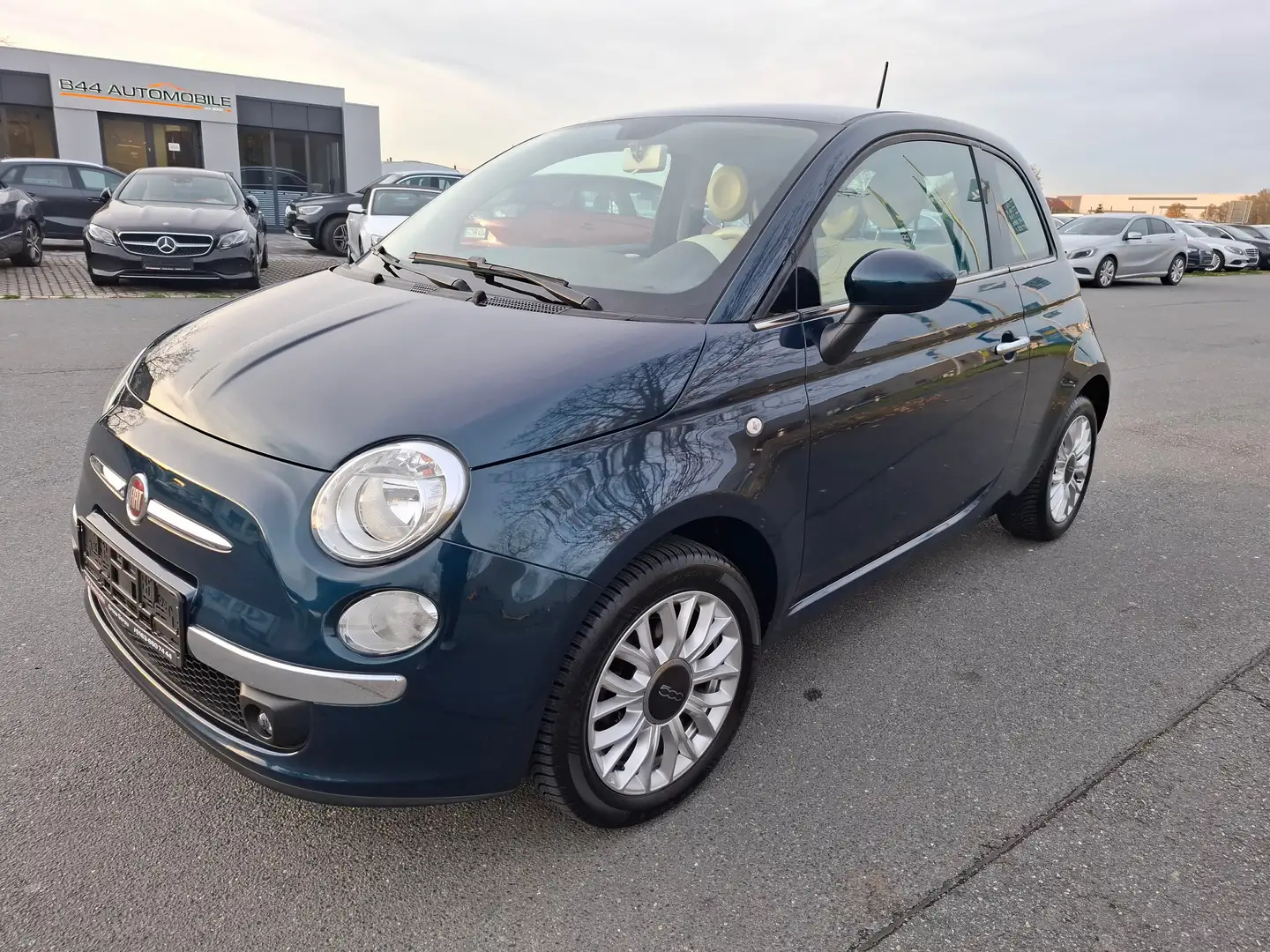 Fiat 500 Lounge*Klimatronik*PDC*Neue TÜV+Inspektion* Bleu - 1