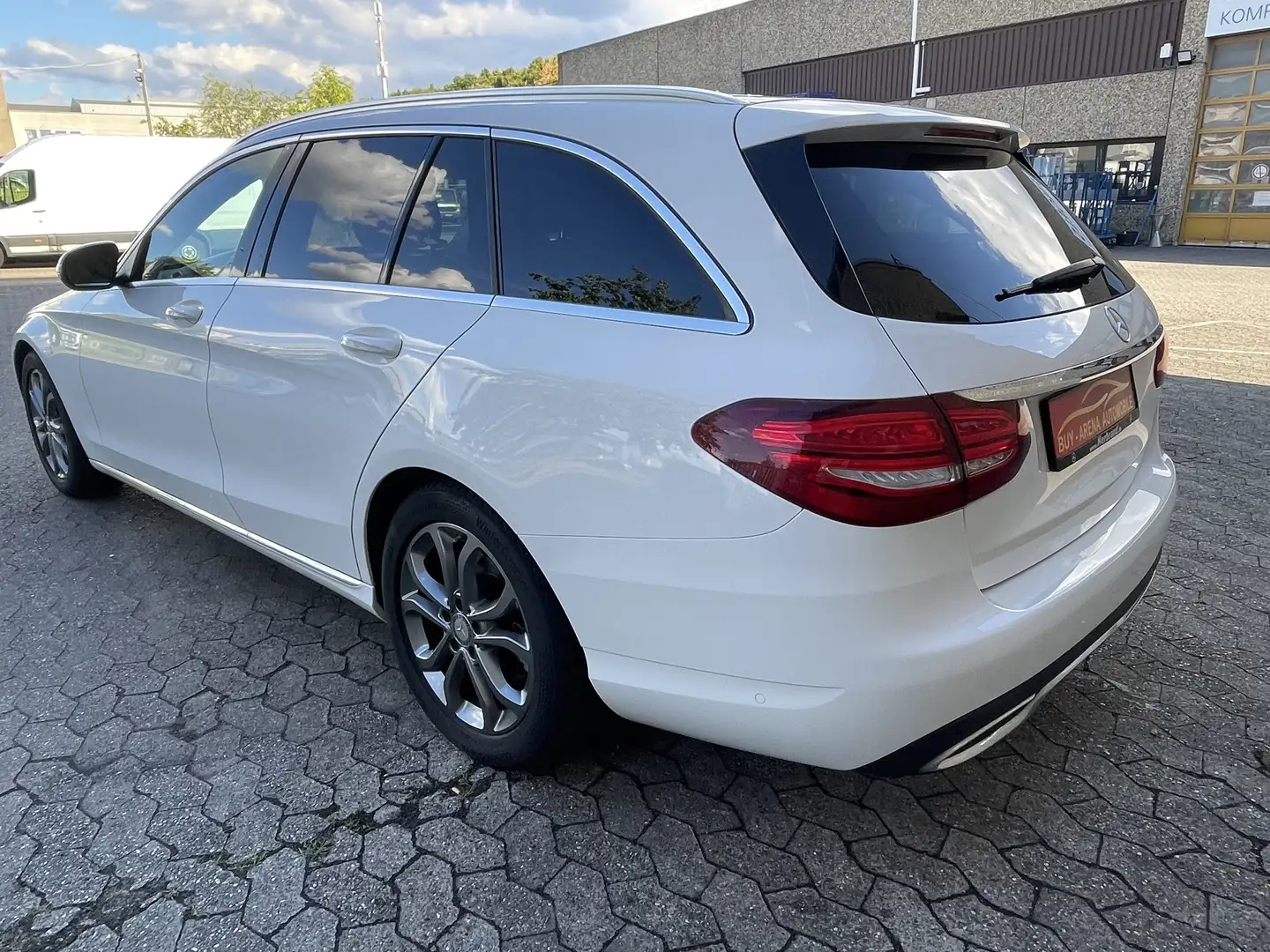 Mercedes-Benz C 200 T BlueTec/d Avantgarde 2.Hand Weiss Voll Led Leder Weiß - 2