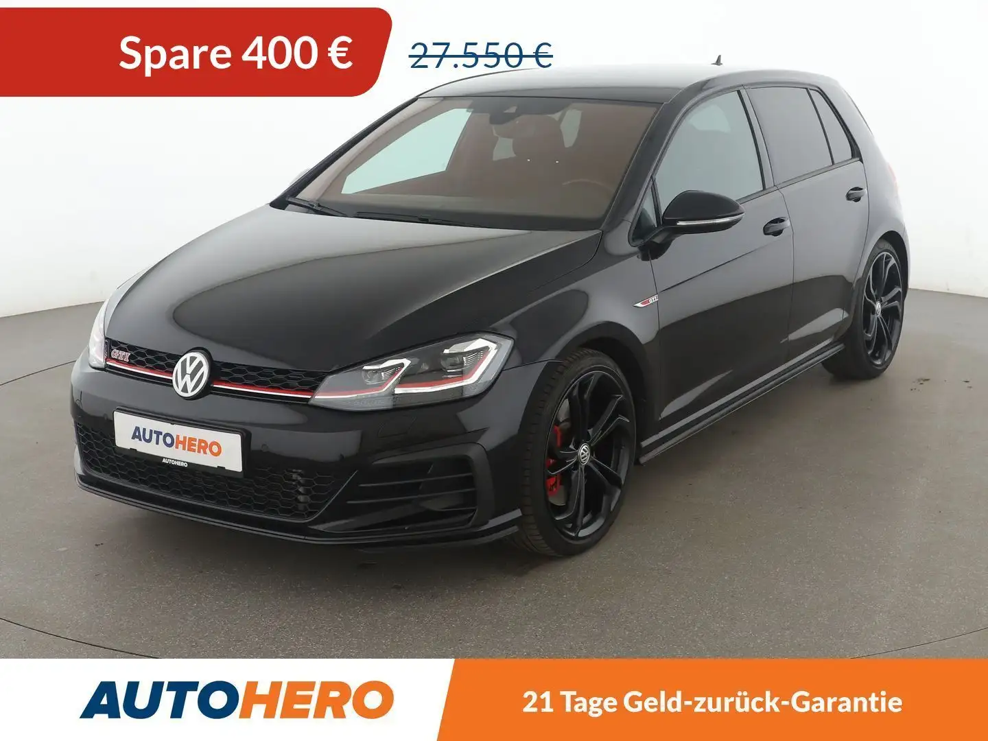 Volkswagen Golf GTI 2.0 TSI GTI Performance BMT Aut.*NAVI*LED*ACC*CAM* Schwarz - 1