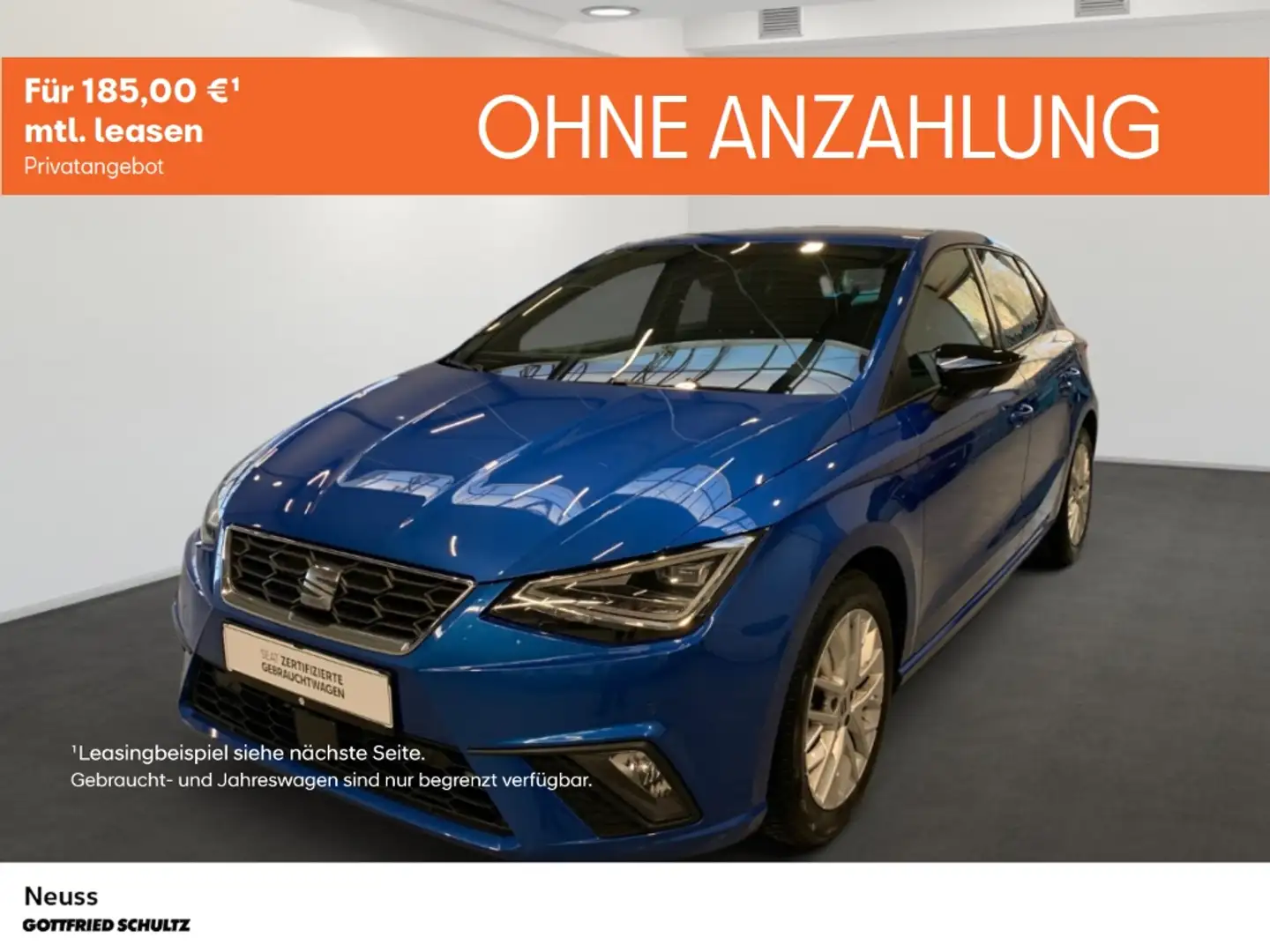 SEAT Ibiza FR DSG SITZHEIZUNG EINPARKHILFE NAVI LED Blau - 1