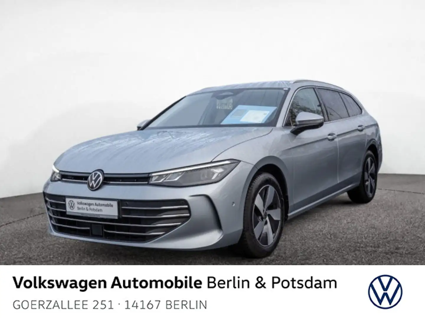 Volkswagen Passat Variant 2.0 TDI DSG Business Navi AHK Kam Silber - 1