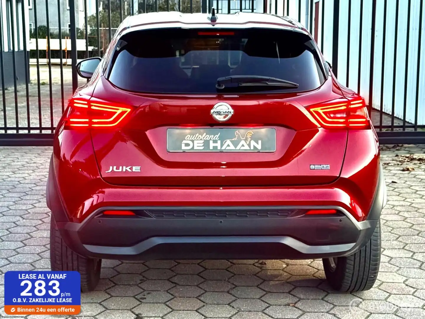 Nissan Juke 1.0 DIG-T N-Connecta APPLE CARPLAY 360 CAMERA Rouge - 1