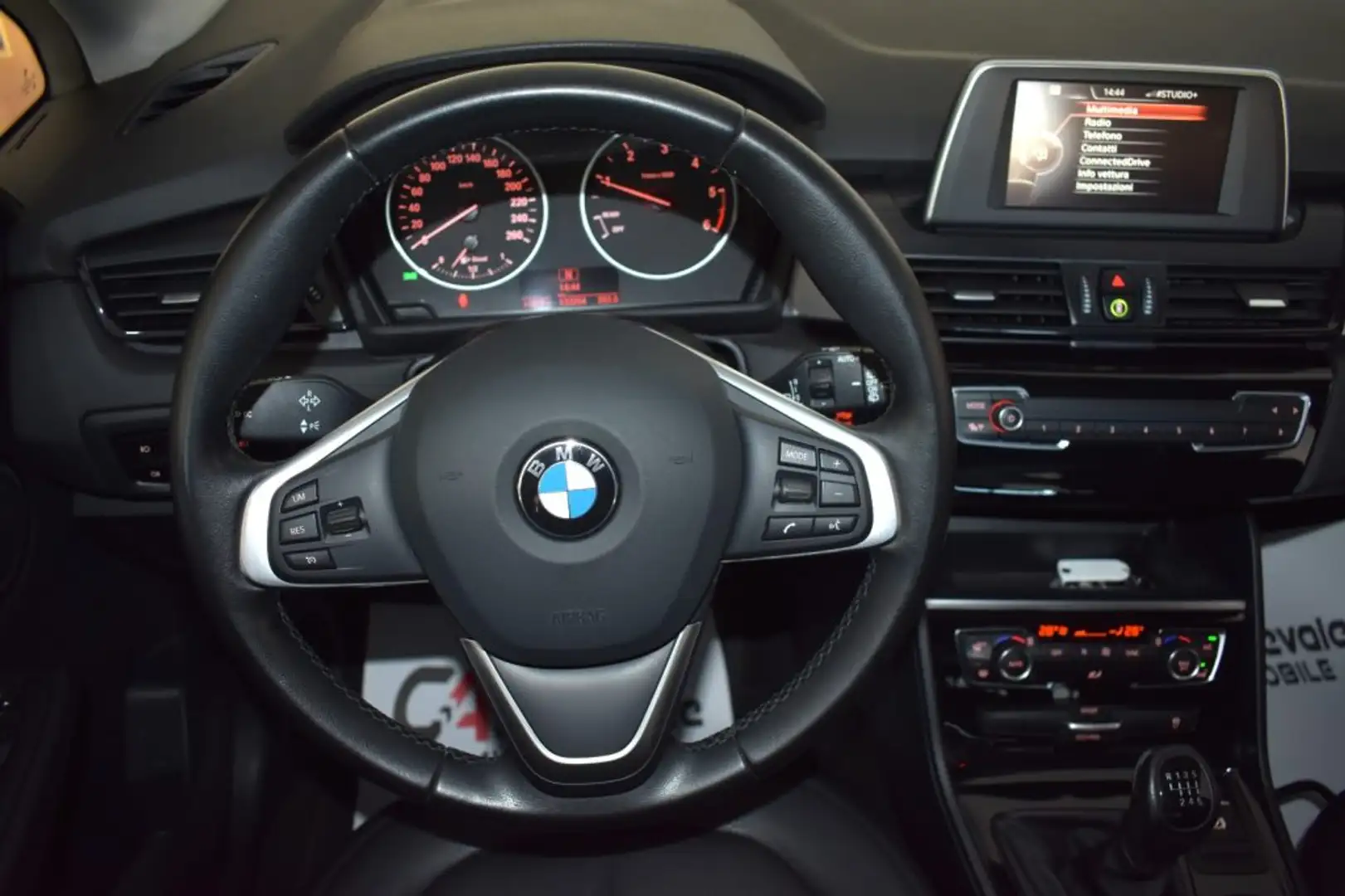 BMW 216 d Activ Tourer-Sport-Per Neopa.-Pelle-Xenon-Bluet. Blanc - 2