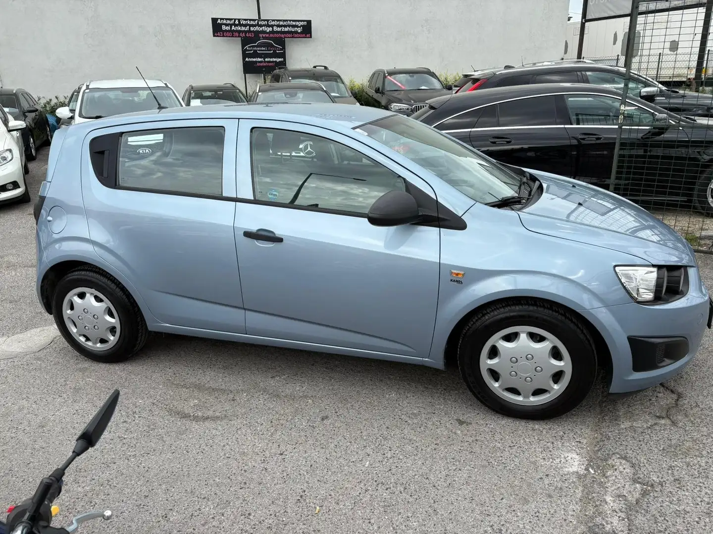 Chevrolet Aveo 1,2 LS wenig gefahren, super Zustand mit Tempomat Blau - 2
