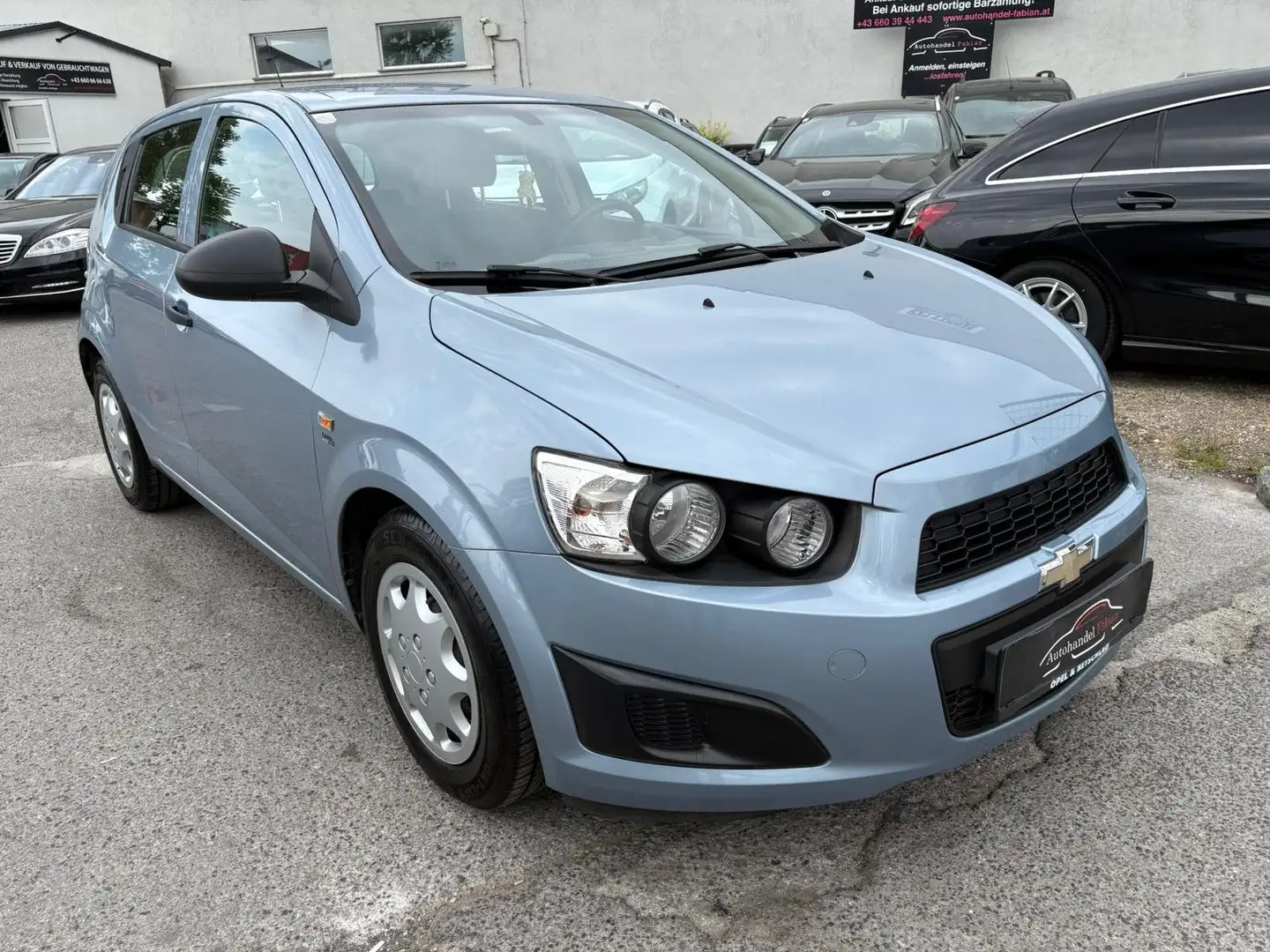 Chevrolet Aveo 1,2 LS wenig gefahren, super Zustand mit Tempomat Blau - 1