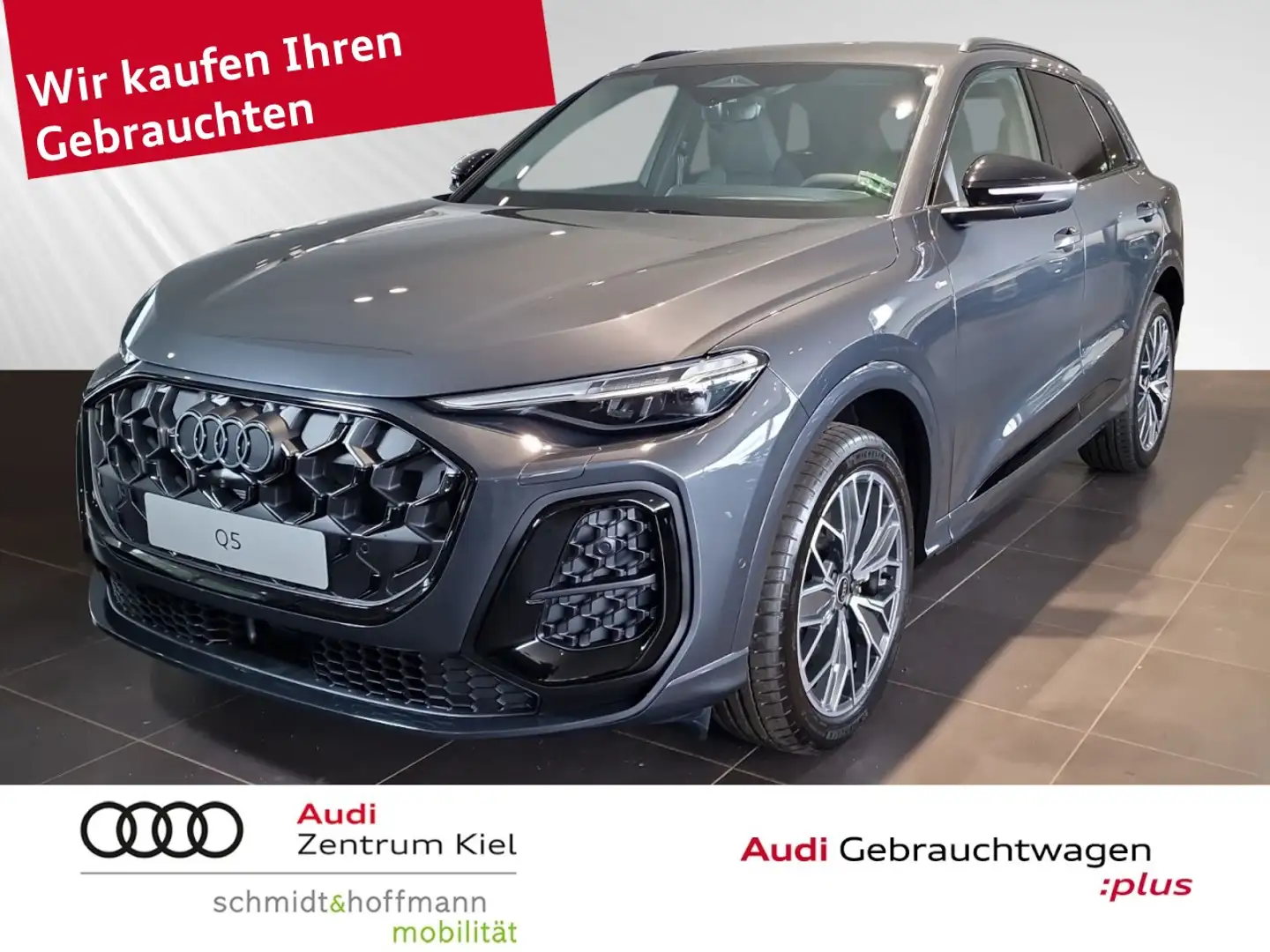 Audi Q5 SUV TDI quattro 150 kW S tronic Klima Navi Leder Gris - 1