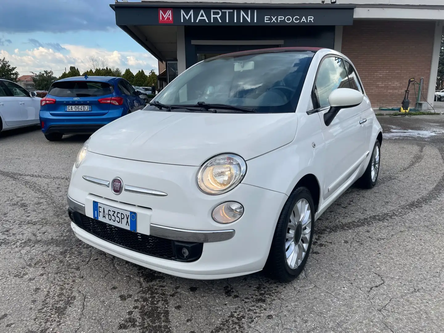 Fiat 500C C 1.2 Lounge Weiß - 1