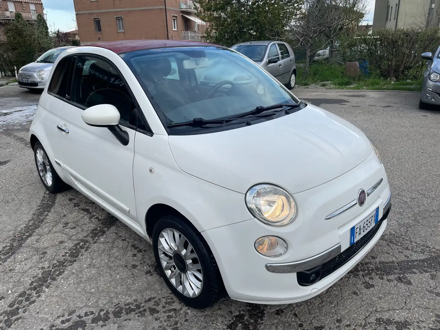 Fiat 500C C 1.2 Lounge Weiß - 2