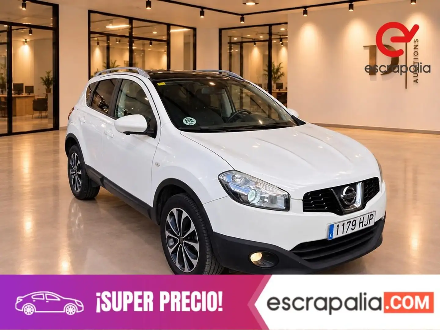 Nissan Qashqai 1.6dCi Acenta 4x2 Blanco - 1