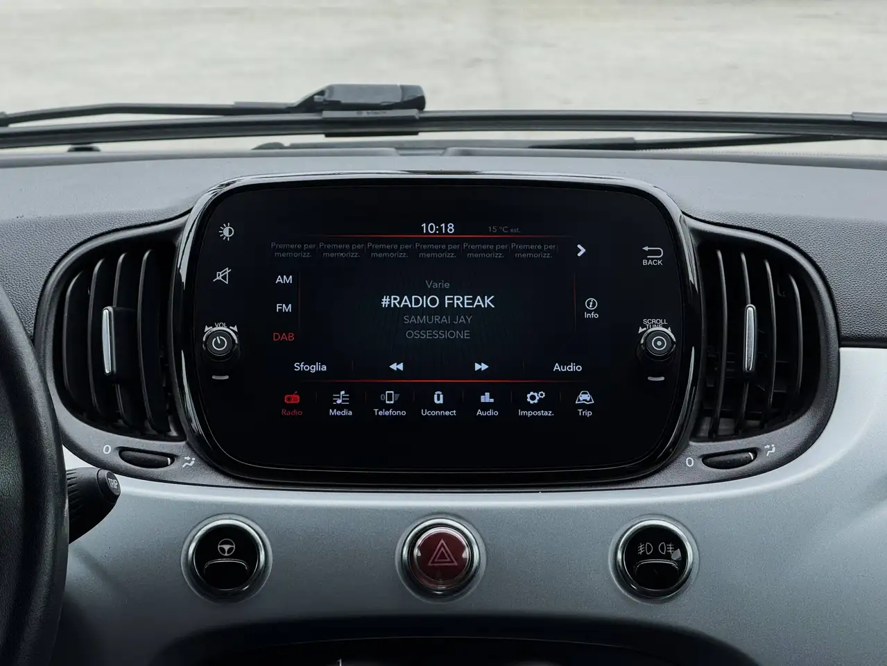 Fiat 500 1.0 Hybrid Connect 70CV MY22 IVA ESPOSTA UFFICIALE ITALIA UNICO PROPRIETARIO, миниатюра 22