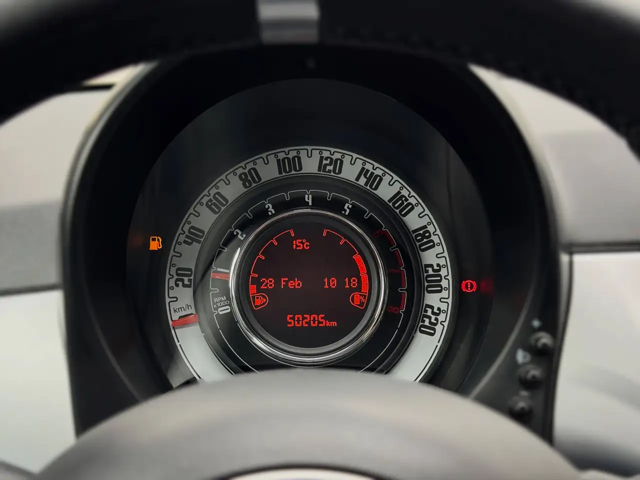 Fiat 500 1.0 Hybrid Connect 70CV MY22 IVA ESPOSTA UFFICIALE ITALIA UNICO PROPRIETARIO, миниатюра 8