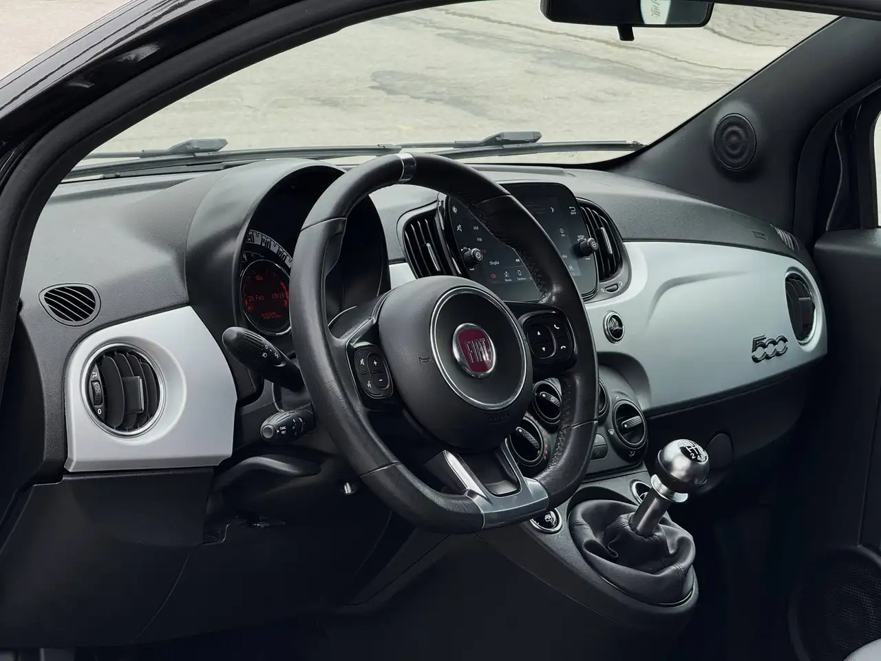 Fiat 500 1.0 Hybrid Connect 70CV MY22 IVA ESPOSTA UFFICIALE ITALIA UNICO PROPRIETARIO, миниатюра 16