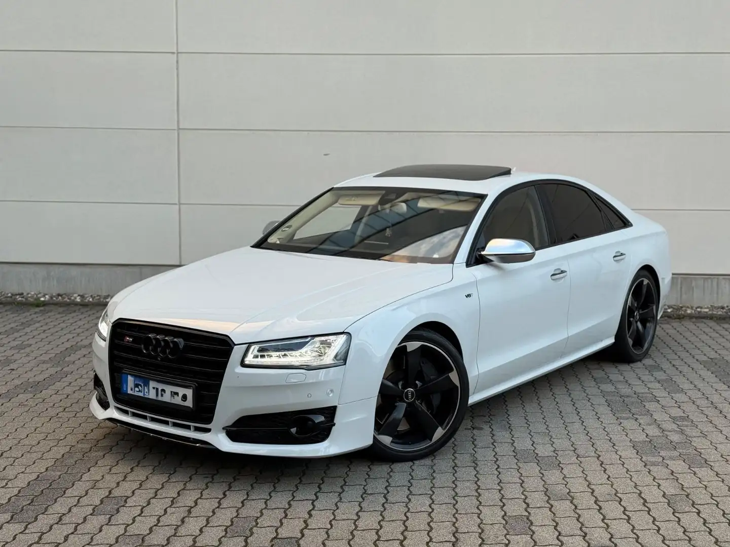 Audi S8 4.0 TFSI quattro, EGSD, Voll, 59850KM Weiß - 2