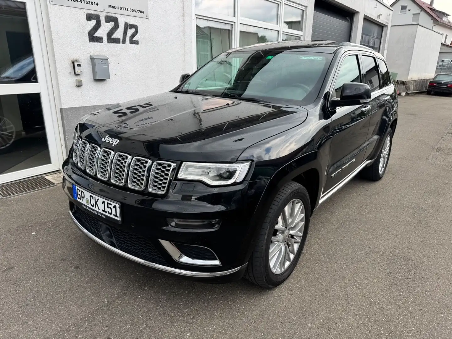 Jeep Grand Cherokee 3.0 CRD Summit LED Leder Navi Schwarz - 1