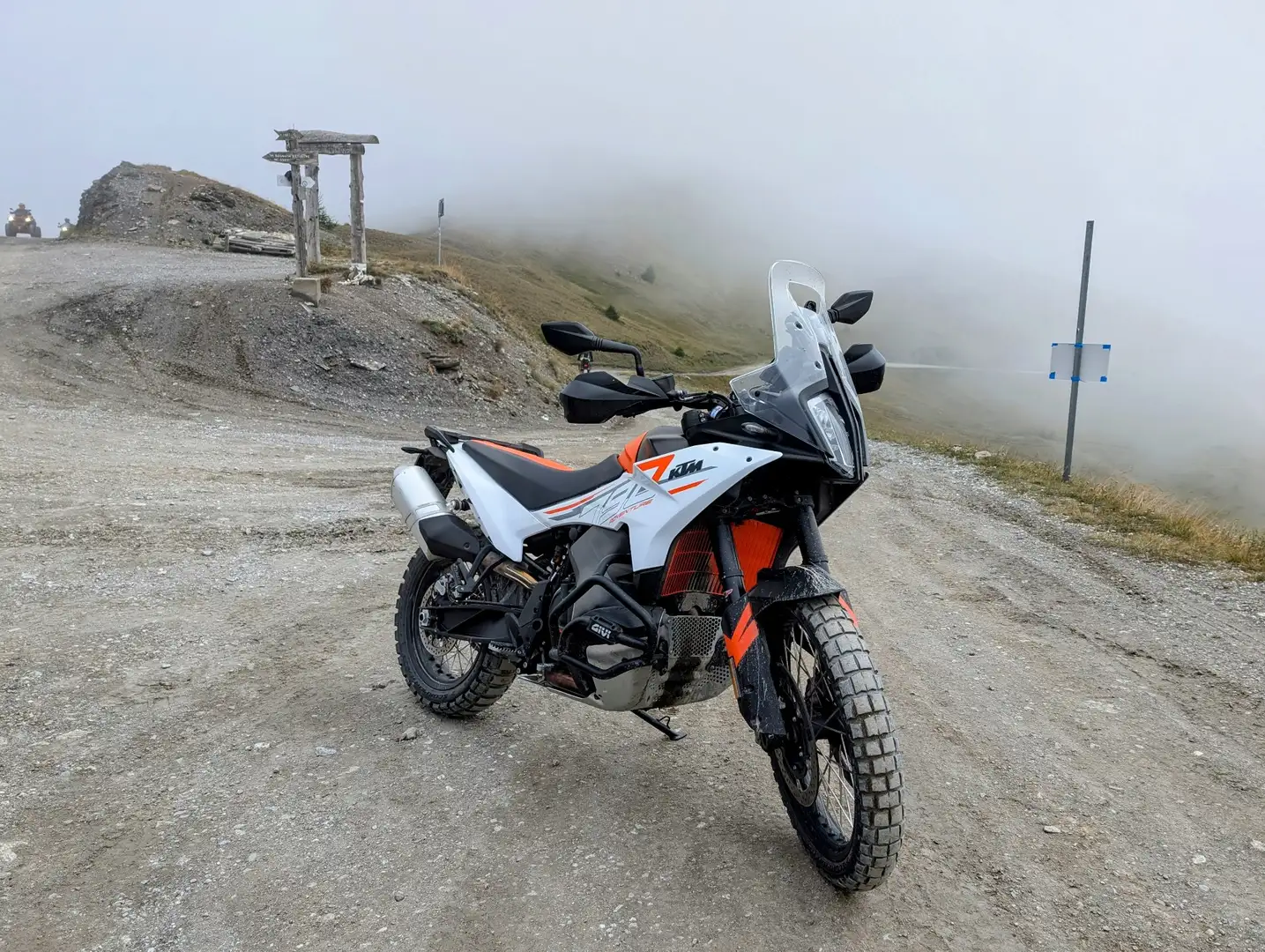 KTM 790 Adventure Blanc - 1