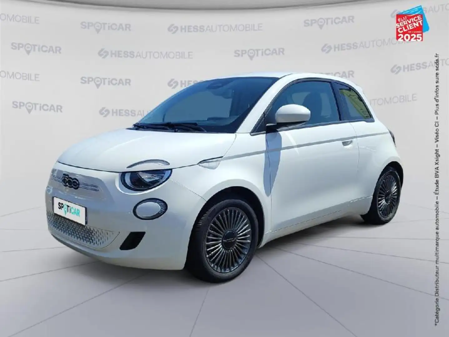 Fiat 500e e 118ch Icône Blanc - 1