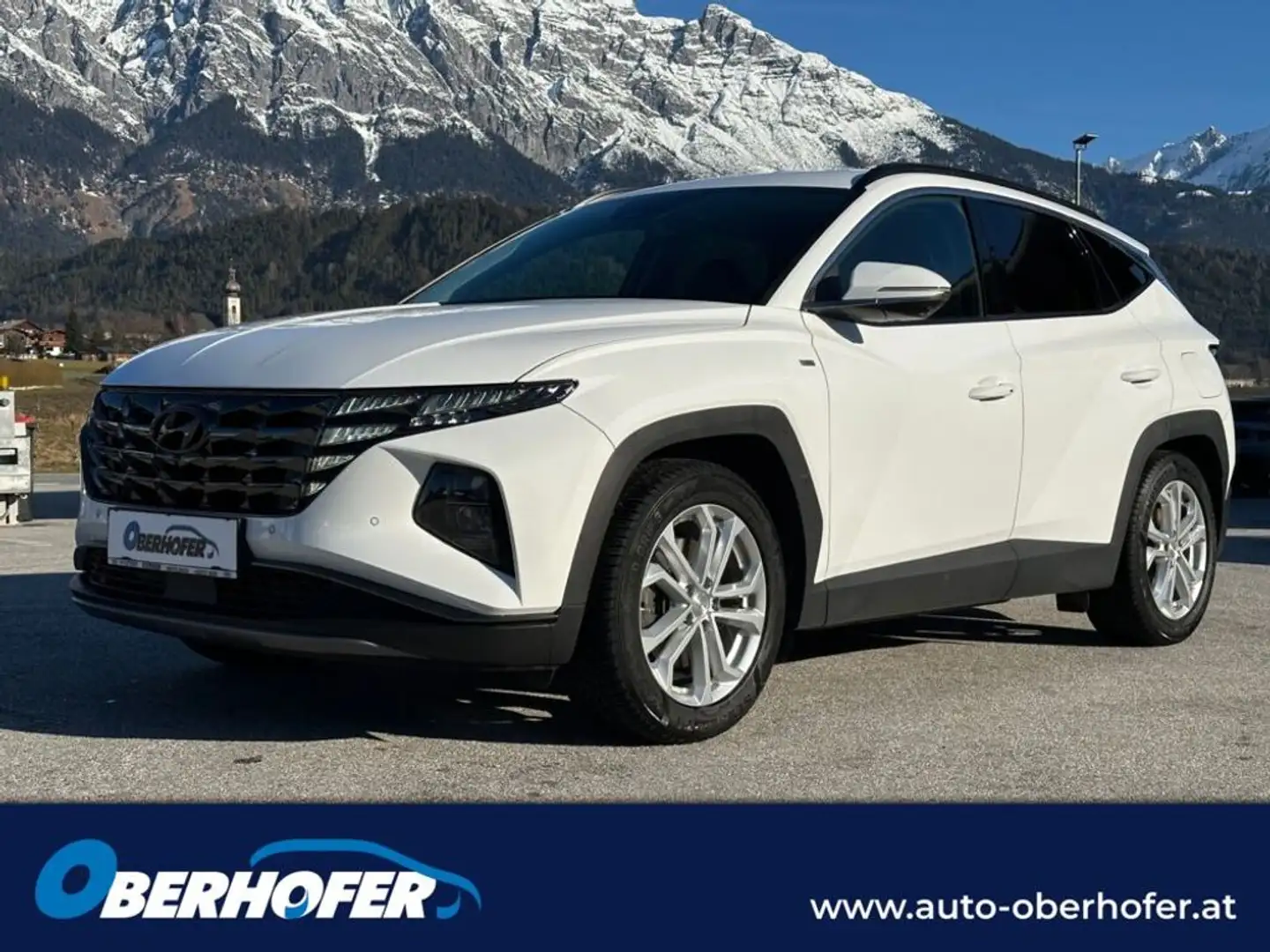 Hyundai TUCSON Prestige Line DCT 1,6 CRDI AWD 48V Weiß - 1