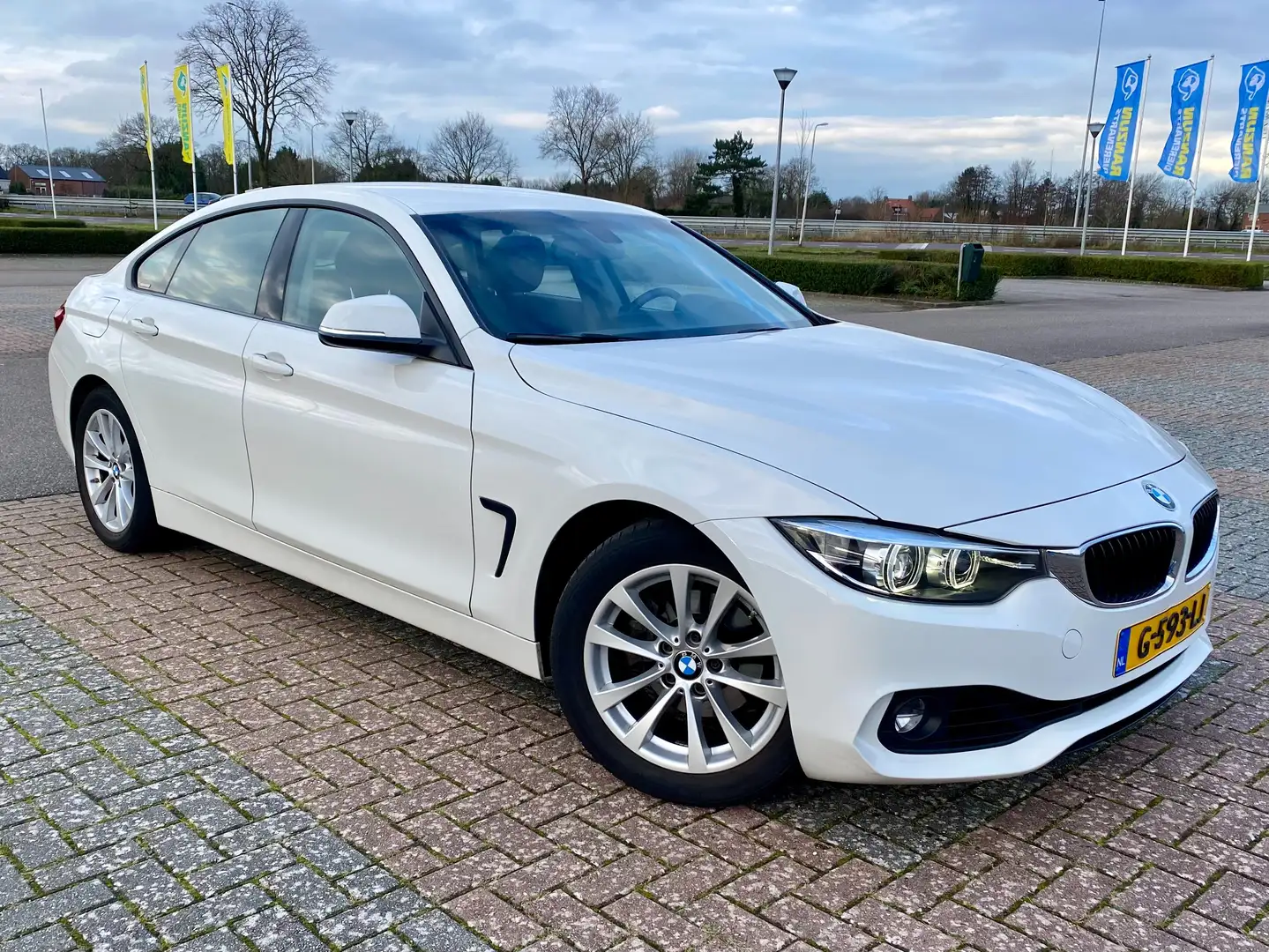 BMW 418 4-Serie Gran Coupé ( 418i 136pk Aut 2019 Wit ) Wit - 1