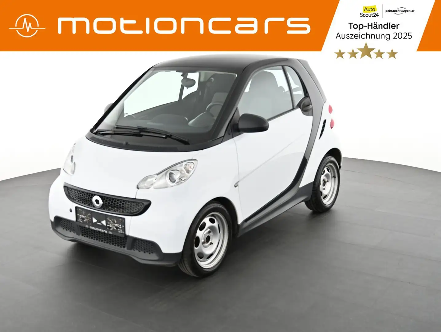 smart forTwo coupe mhd pure Euro 5 Pickerl NEU Weiß - 1