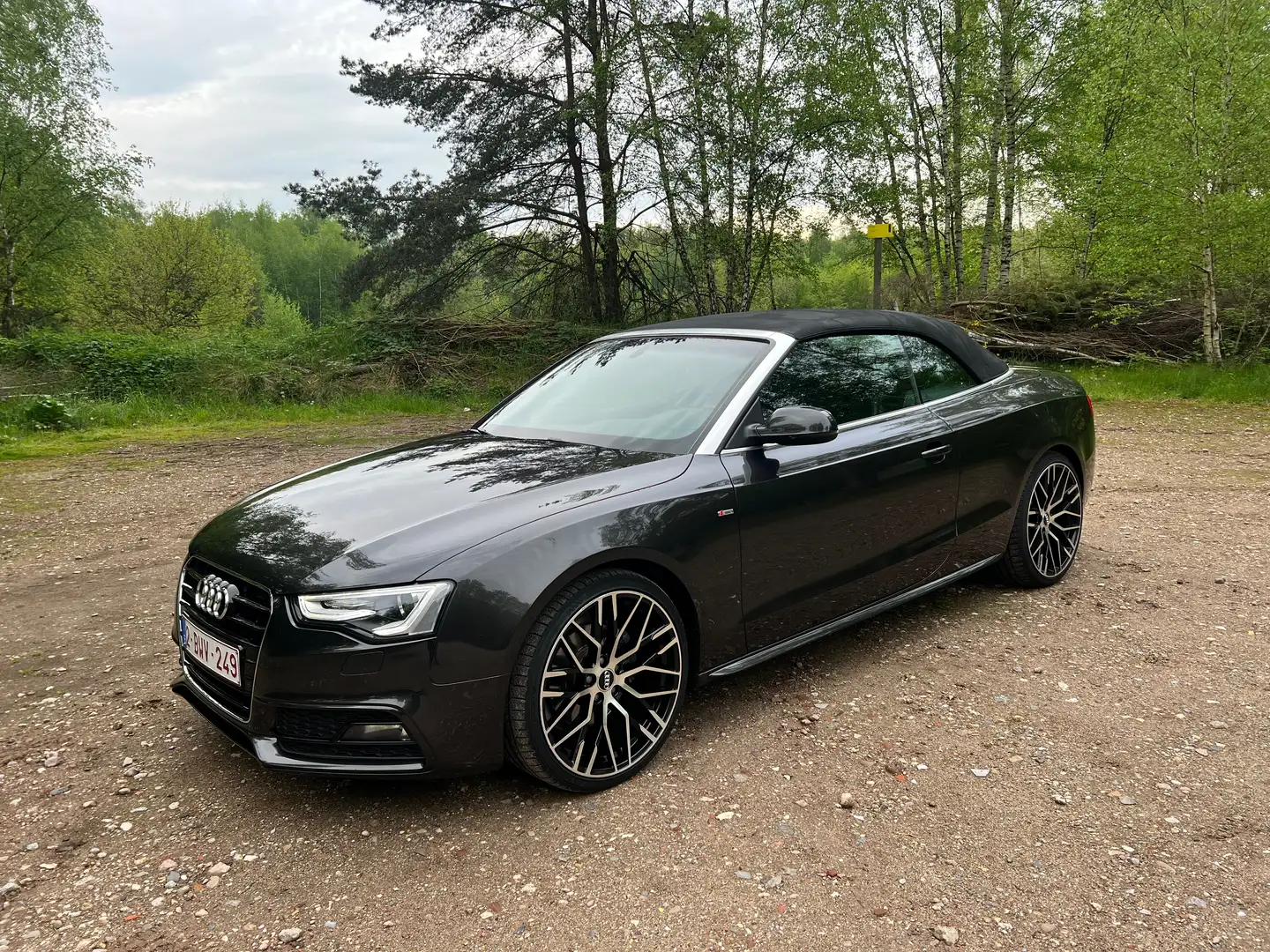Audi A5 A5 Cabrio 1.8 TFSI Gris - 1