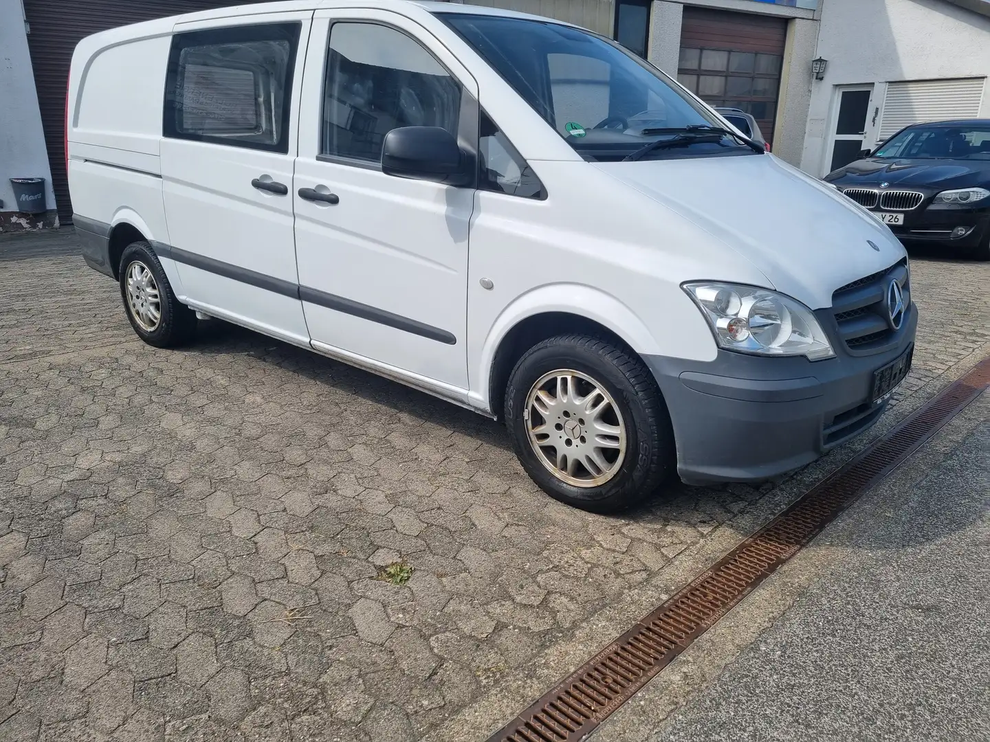 Mercedes-Benz Vito 113 CDI lang (639.603) Blanc - 1