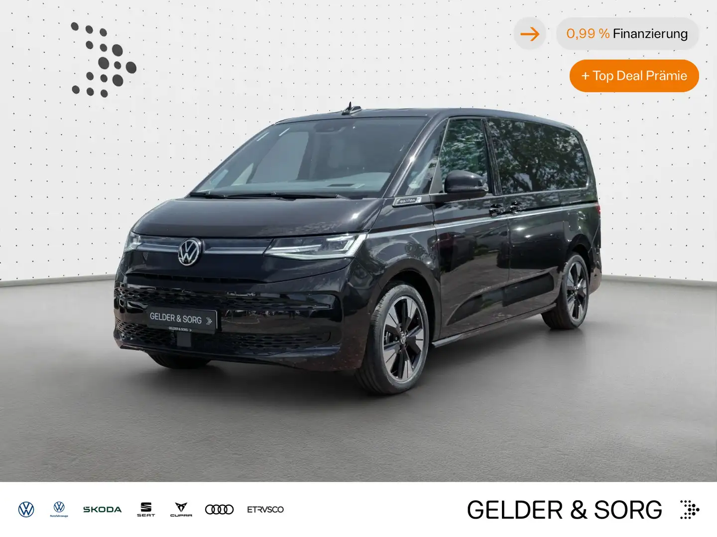 Volkswagen T7 Multivan T7 Multivan Style eHybrid 4M LÜ *AGR*Navi*H&K* Schwarz - 1