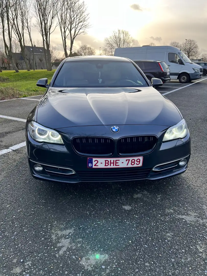 BMW 518 518d Aut. Luxury Line Gris - 2