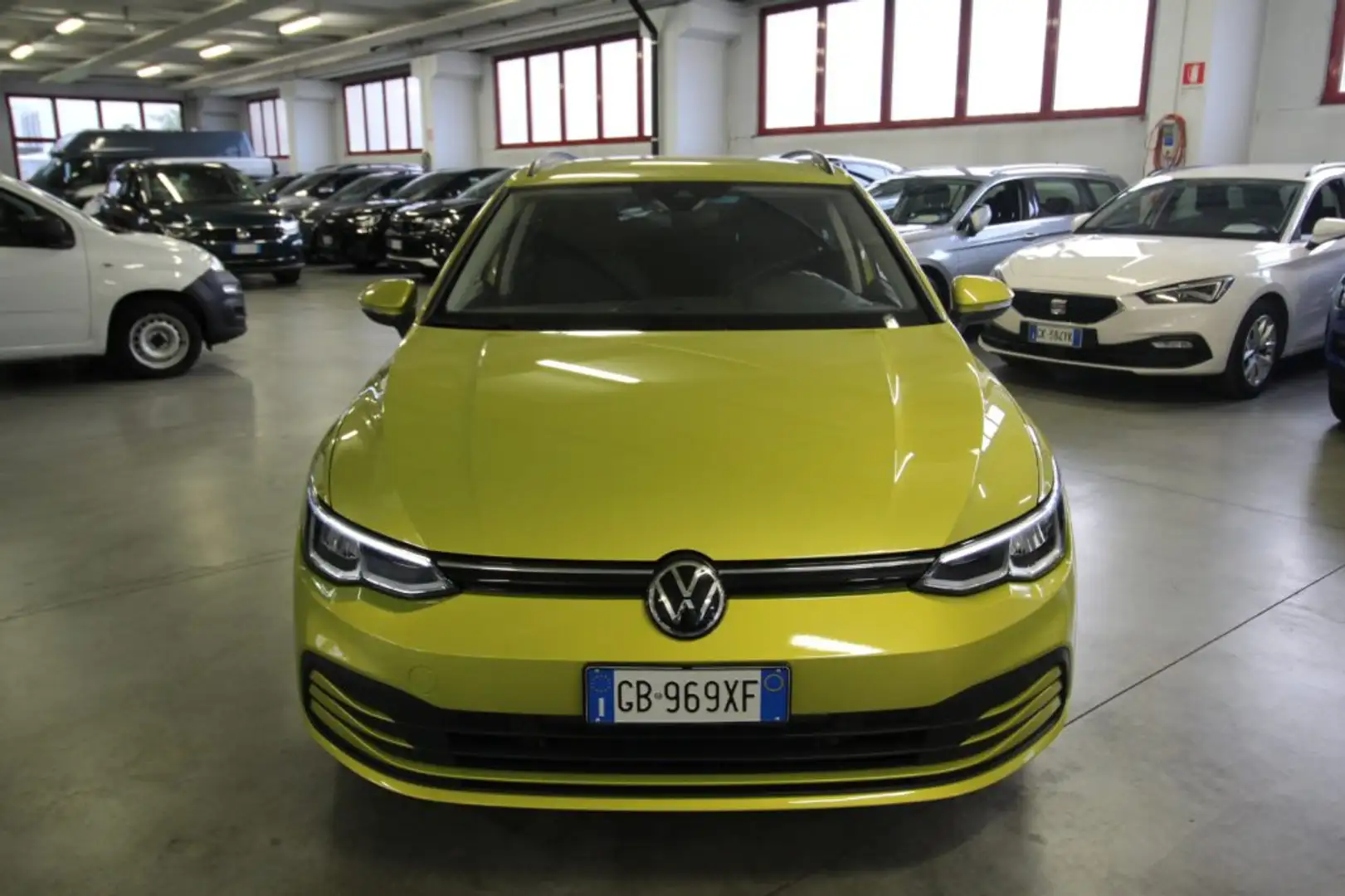 Volkswagen Golf Variant 2.0 TDI 150 CV DSG SCR Life Żółty - 1