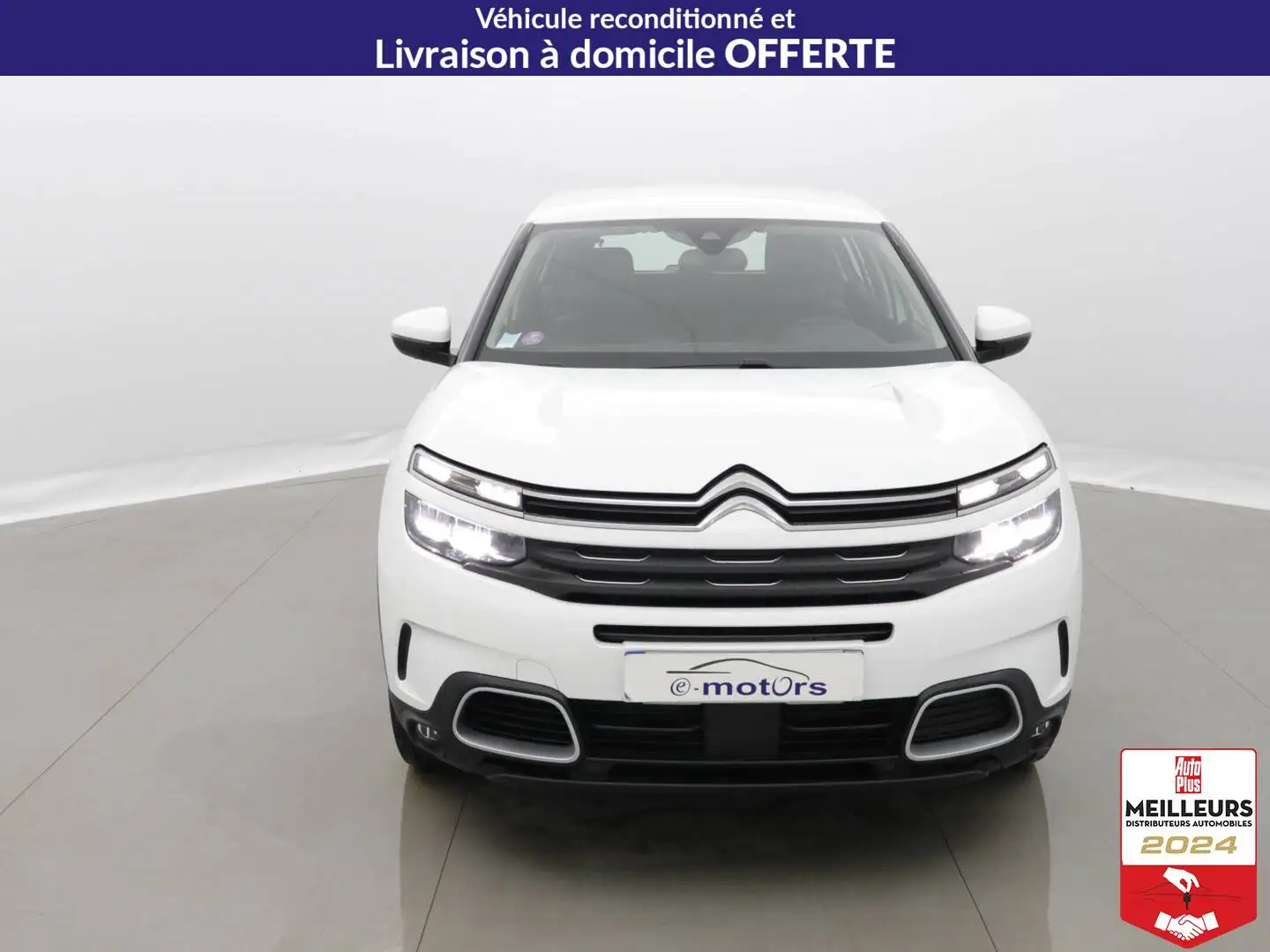 Citroen C5 Aircross PureTech 130 EAT8 Feel GPS Caméra Blanc - 2