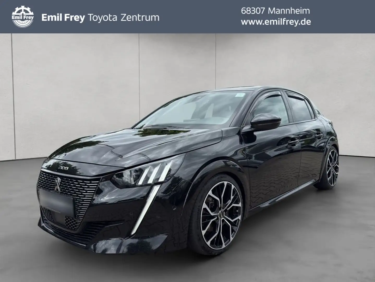 Peugeot 208 PureTech 130 EAT8 GT Schwarz - 1