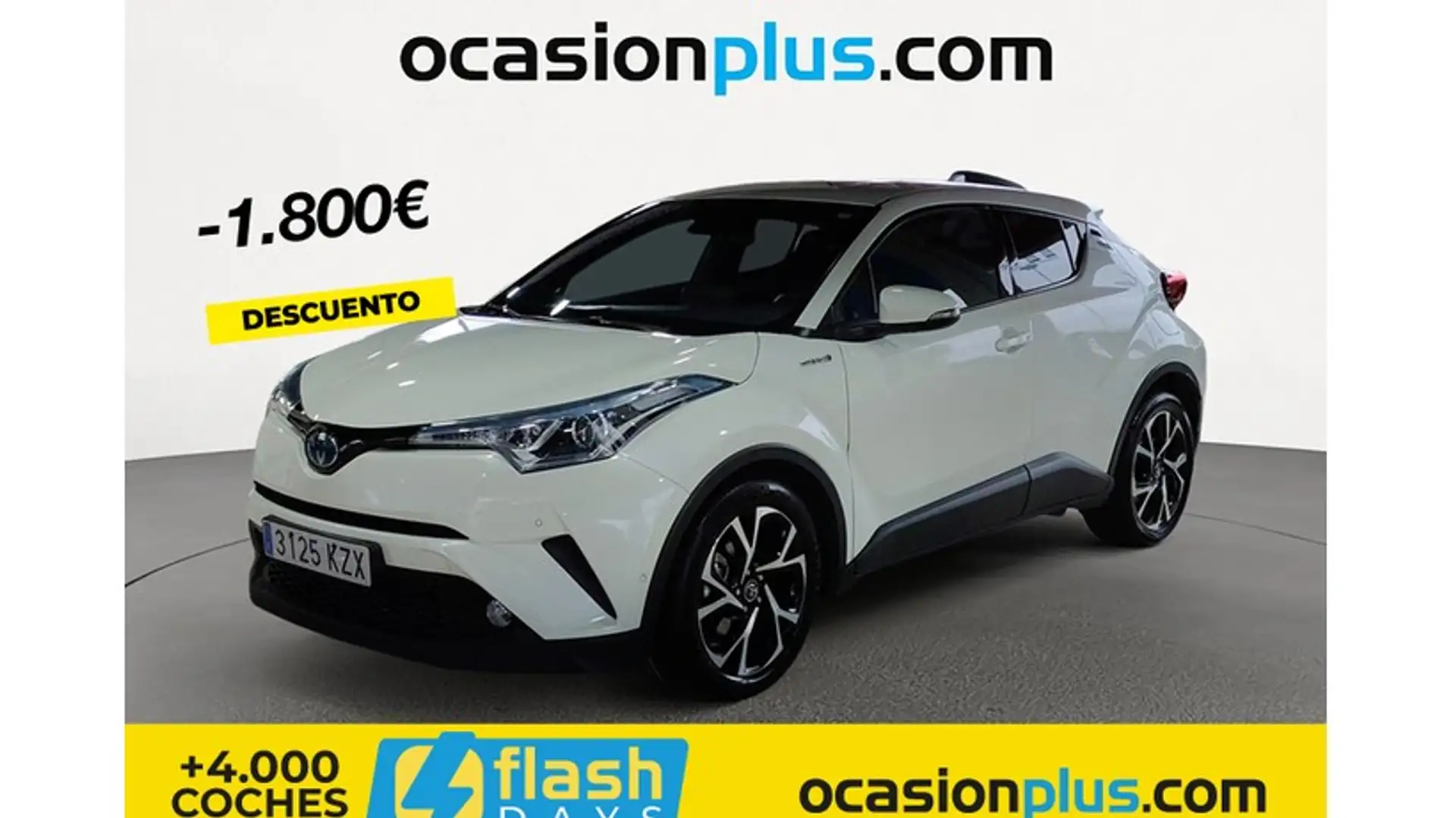 Toyota C-HR 125H Advance Blanc - 1