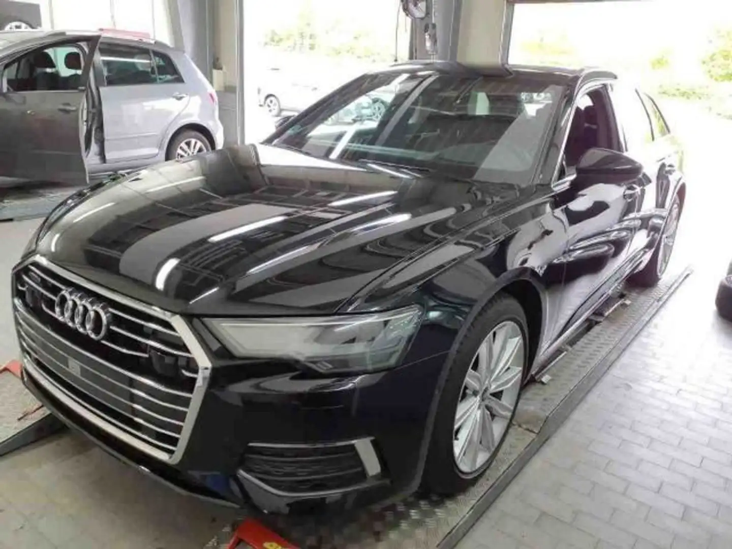 Audi A6 40 TDI QU 5JG+LED+NAVI+HuD+PANO+AHK-Vob Schwarz - 2